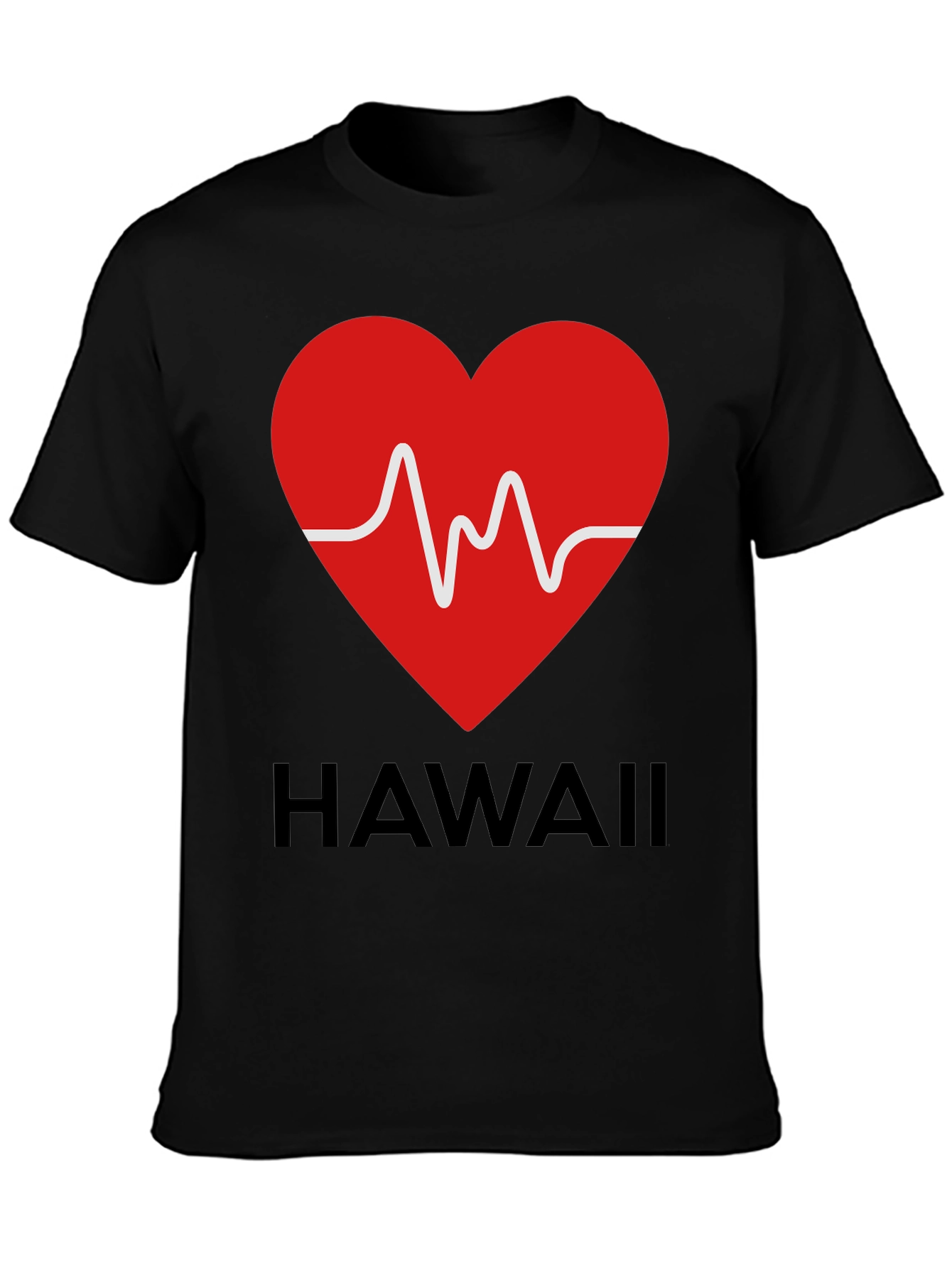 Hawaii Heartbeat Graphic Tee