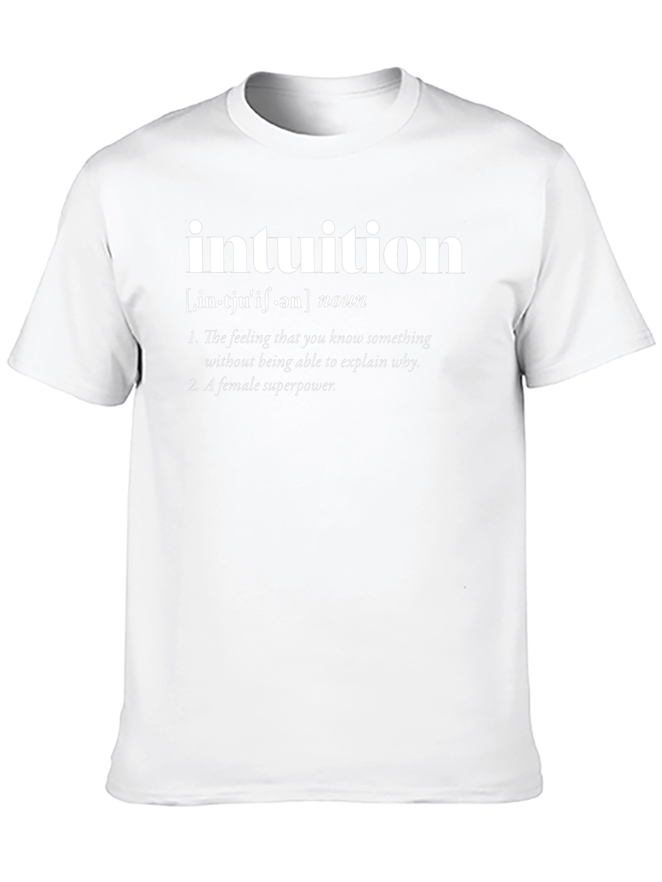 Intuition Definition Graphic Tee - Womens Superpower