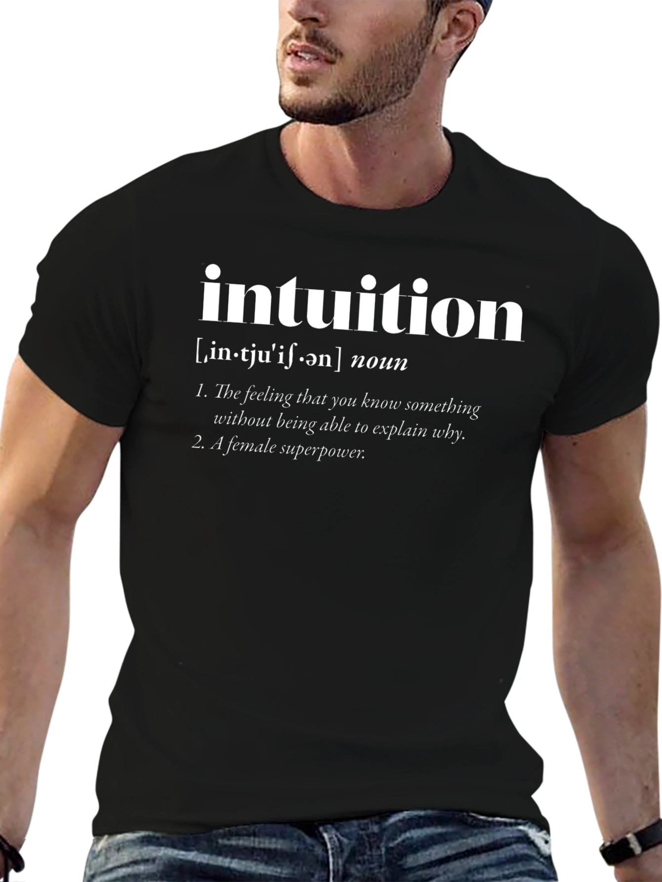 Intuition Definition Graphic Tee - Womens Superpower