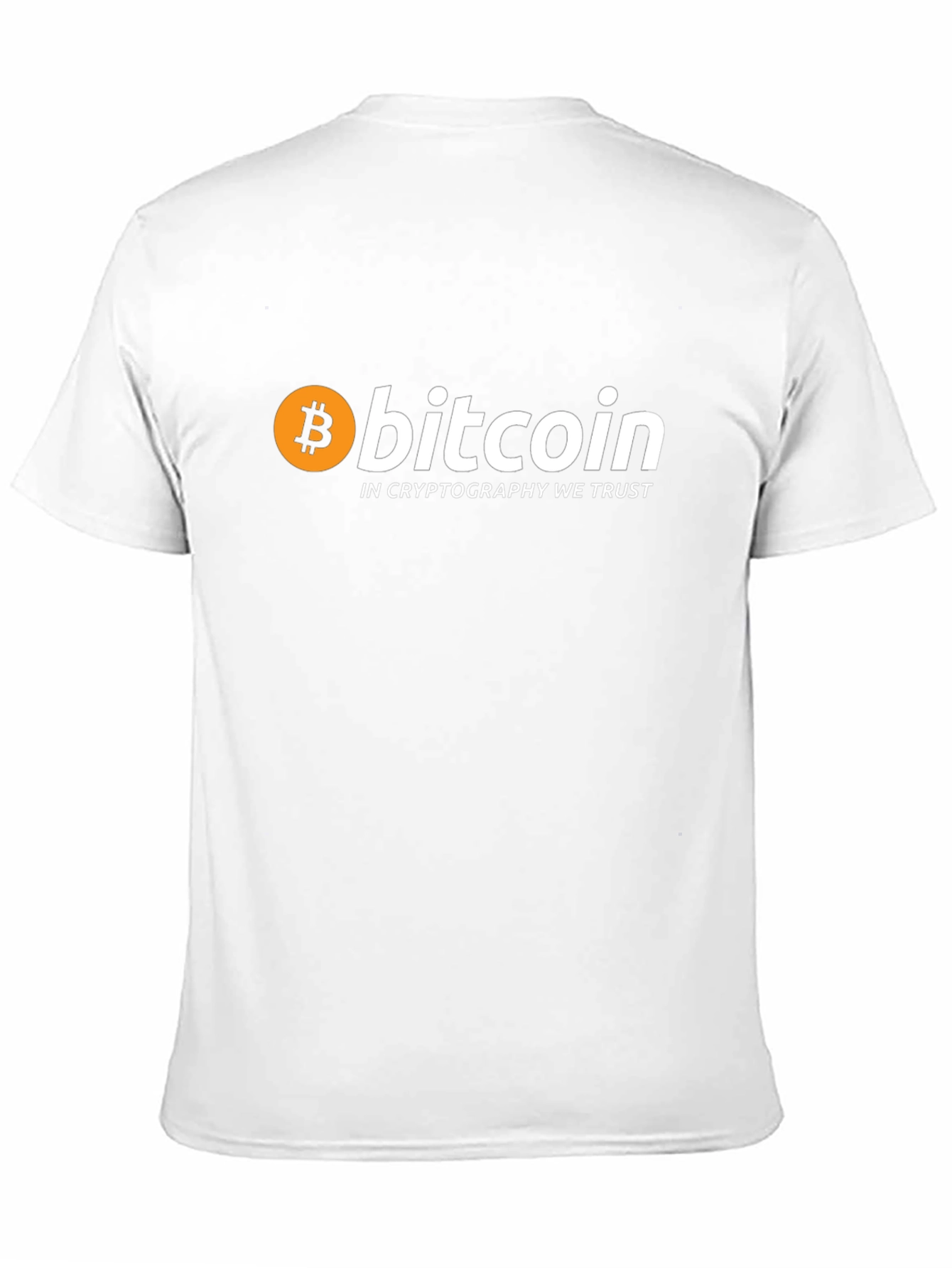 Bitcoin Crypto T-Shirt - In Cryptography We Trust!