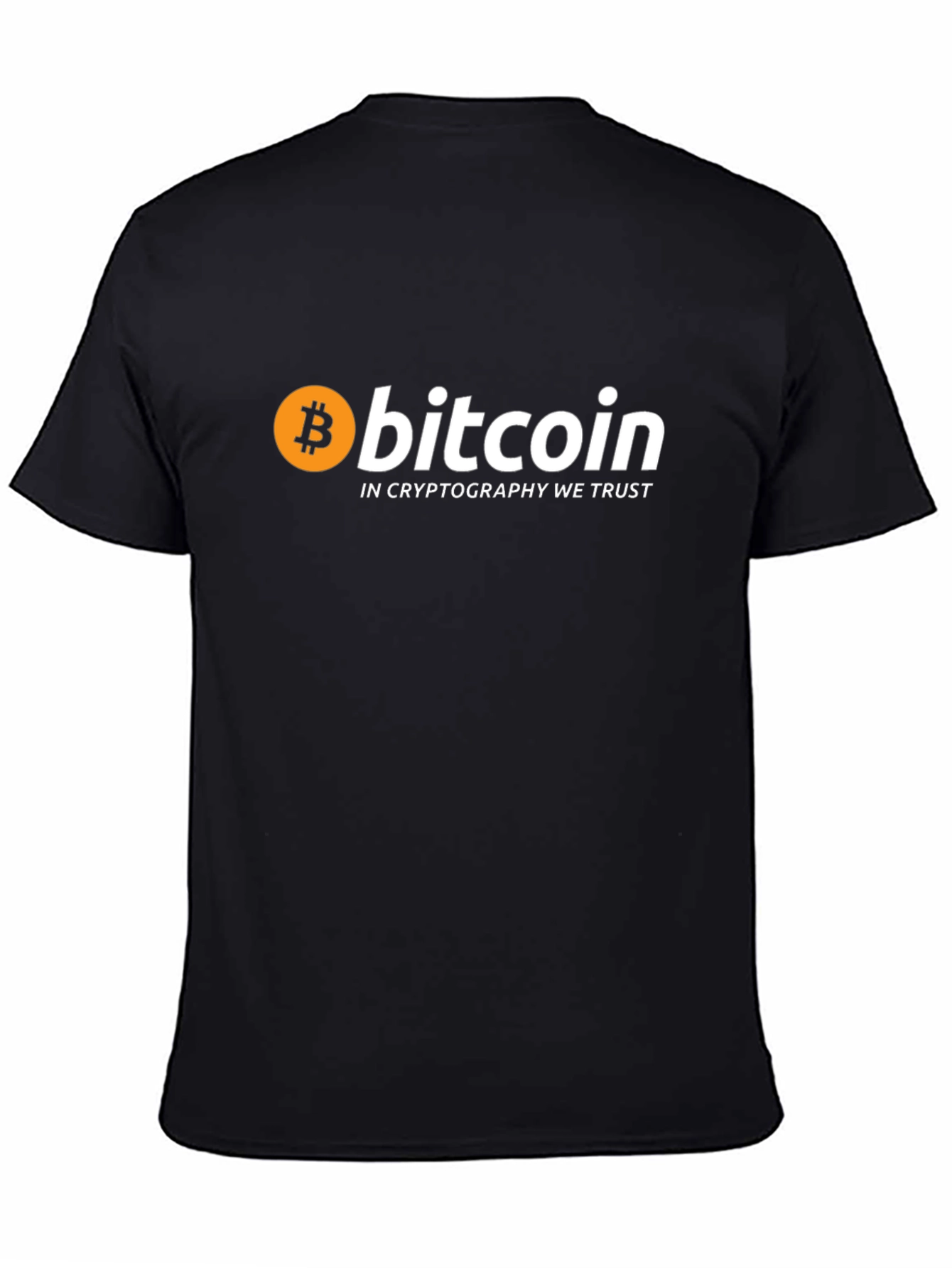Bitcoin Crypto T-Shirt - In Cryptography We Trust!