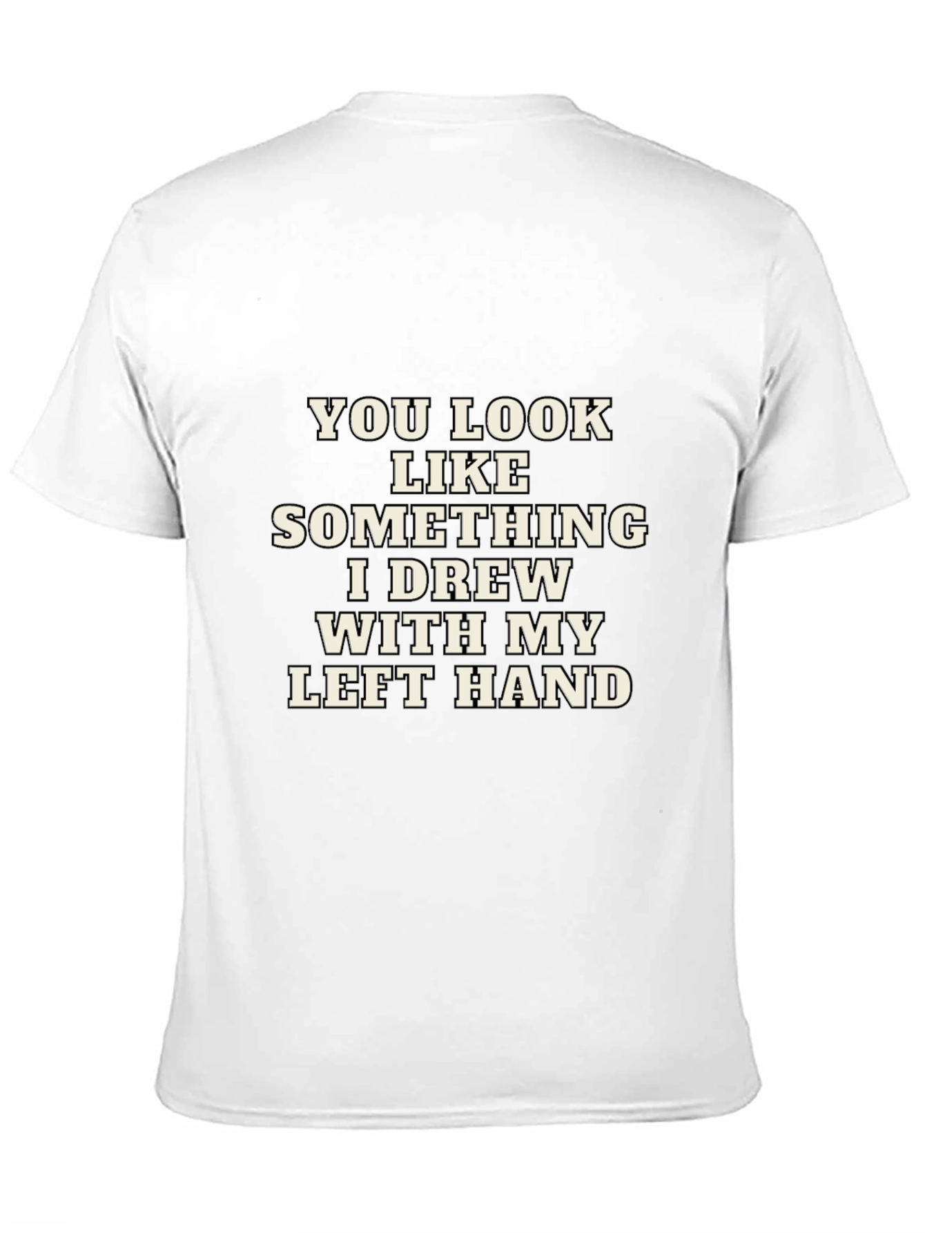 Funny Left-Handed Drawing T-Shirt