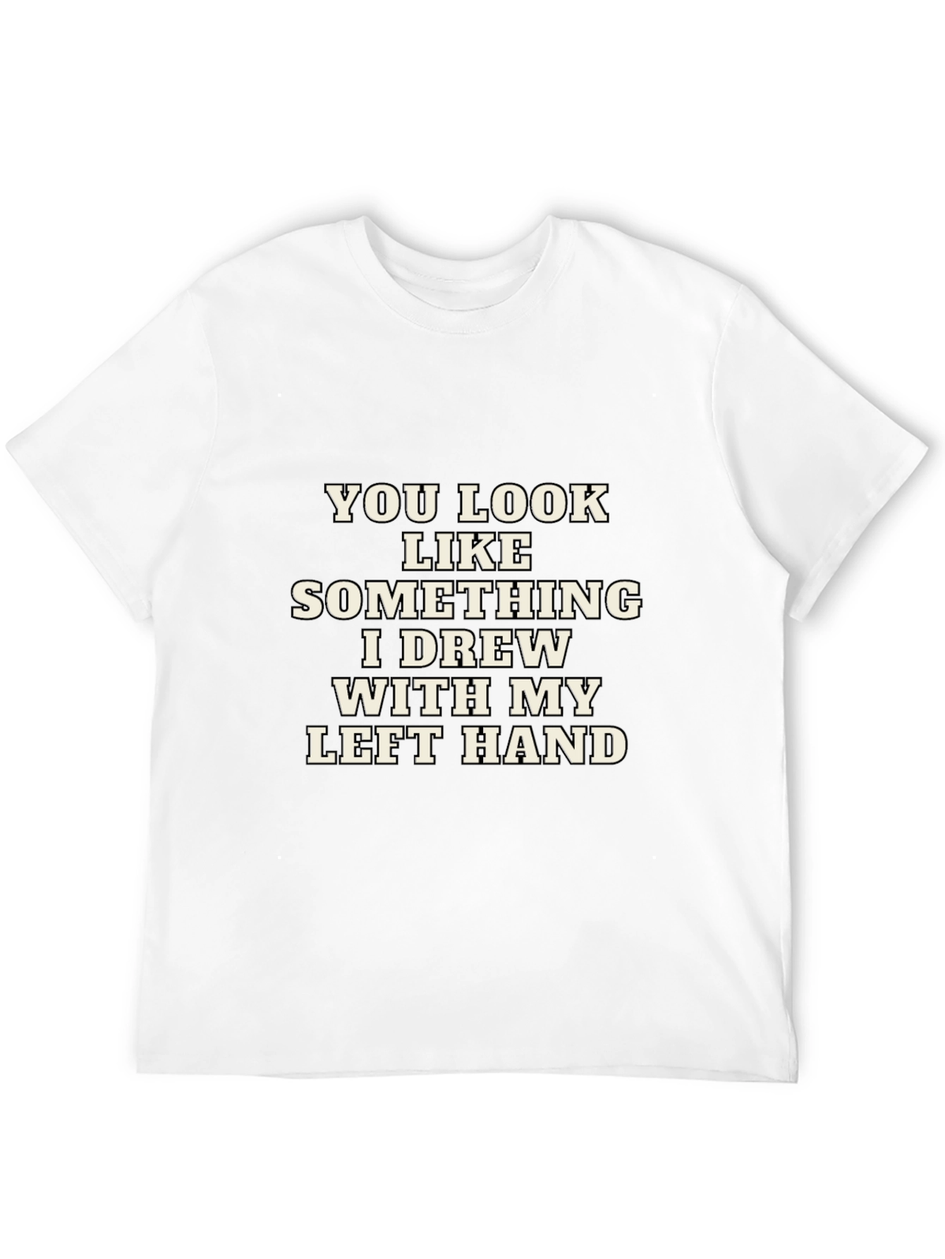 Funny Left-Handed Drawing T-Shirt
