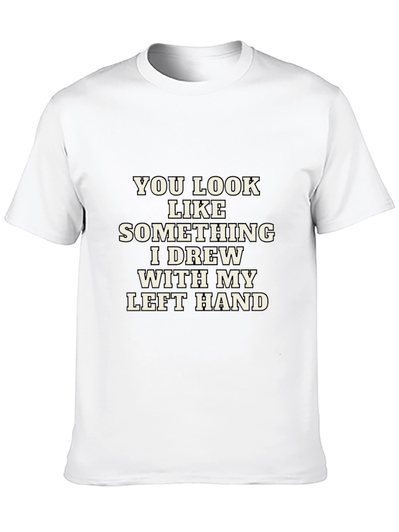 Funny Left-Handed Drawing T-Shirt