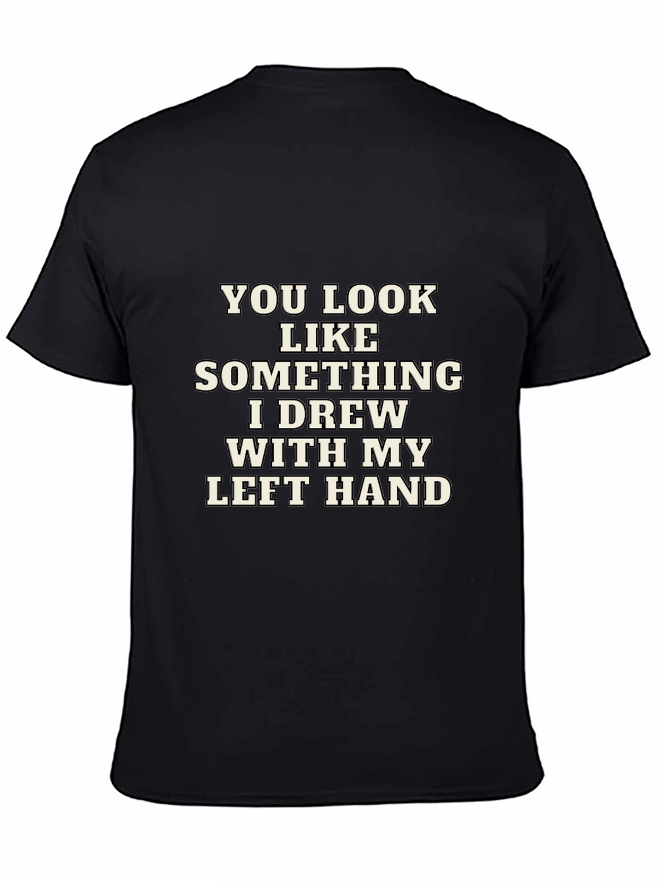 Funny Left-Handed Drawing T-Shirt