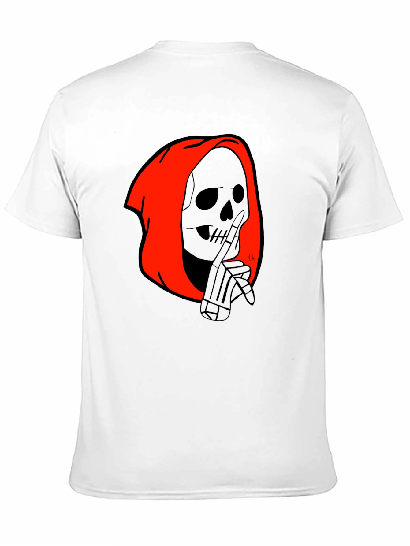 Grim Reaper Graphic Tee - Black