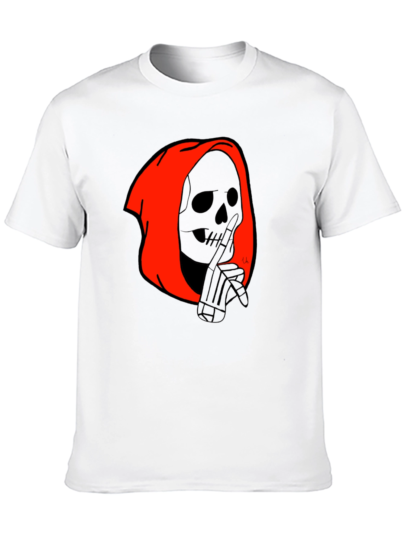 Grim Reaper Graphic Tee - Black