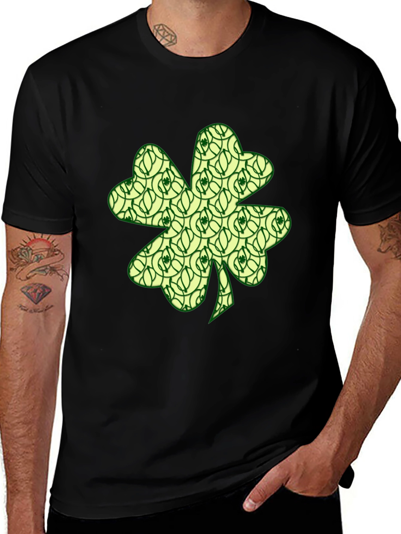 Shamrock Tee: St. Patricks Day Luck