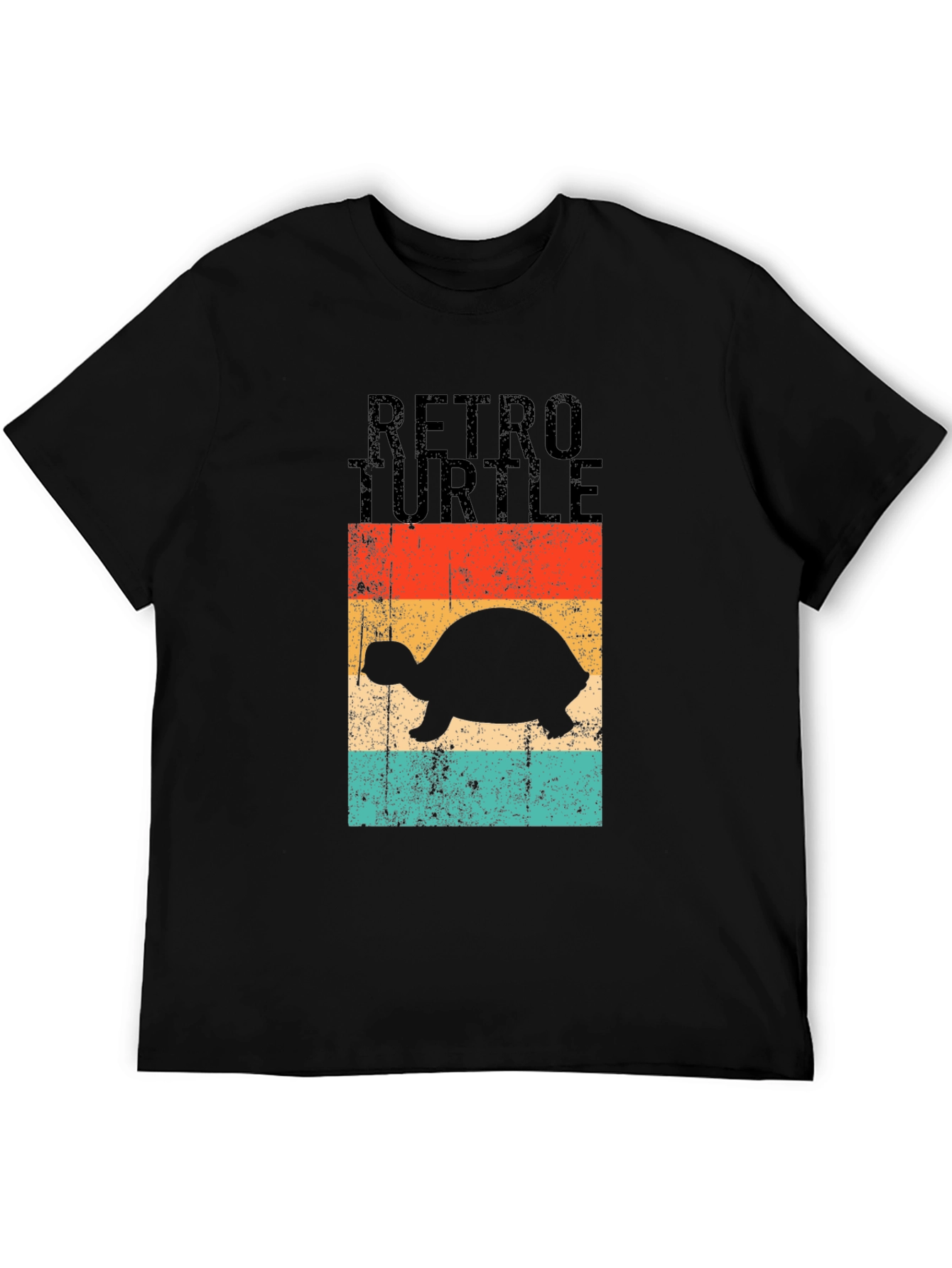 Retro Turtle Graphic T-Shirt