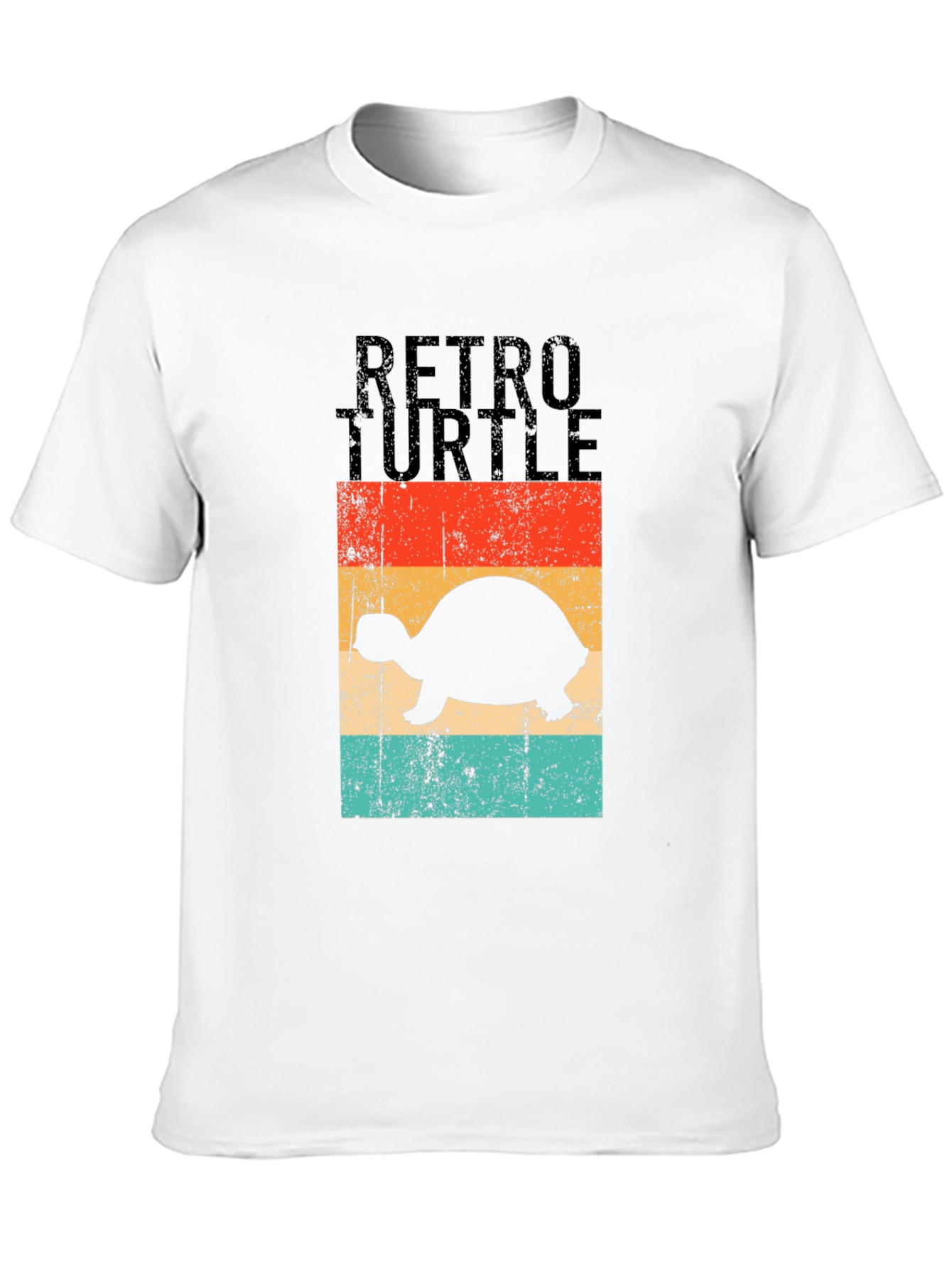 Retro Turtle Graphic T-Shirt