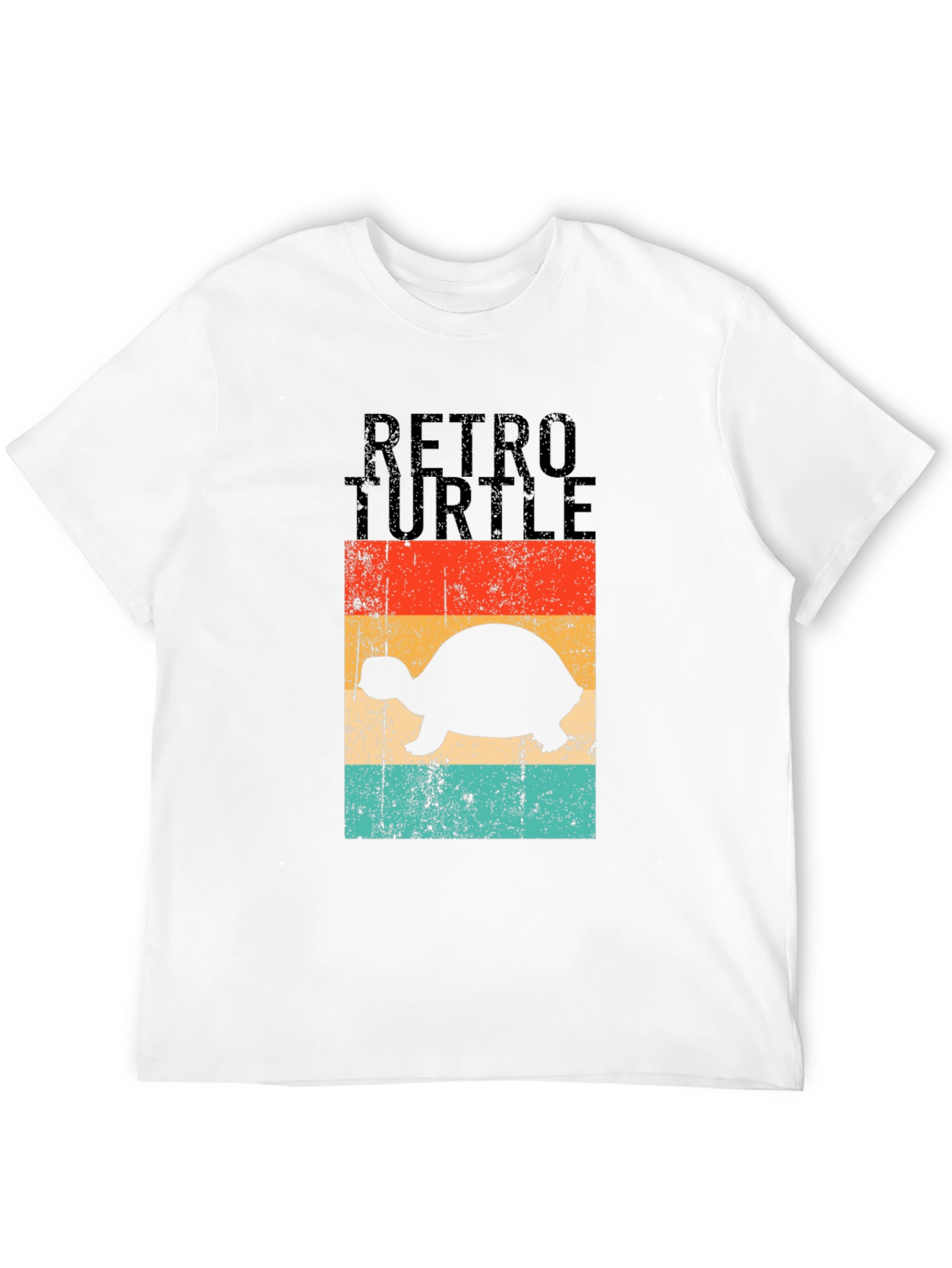 Retro Turtle Graphic T-Shirt