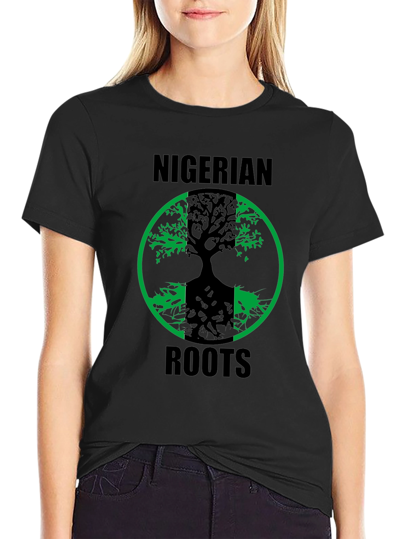 Nigerian Roots Graphic T-Shirt