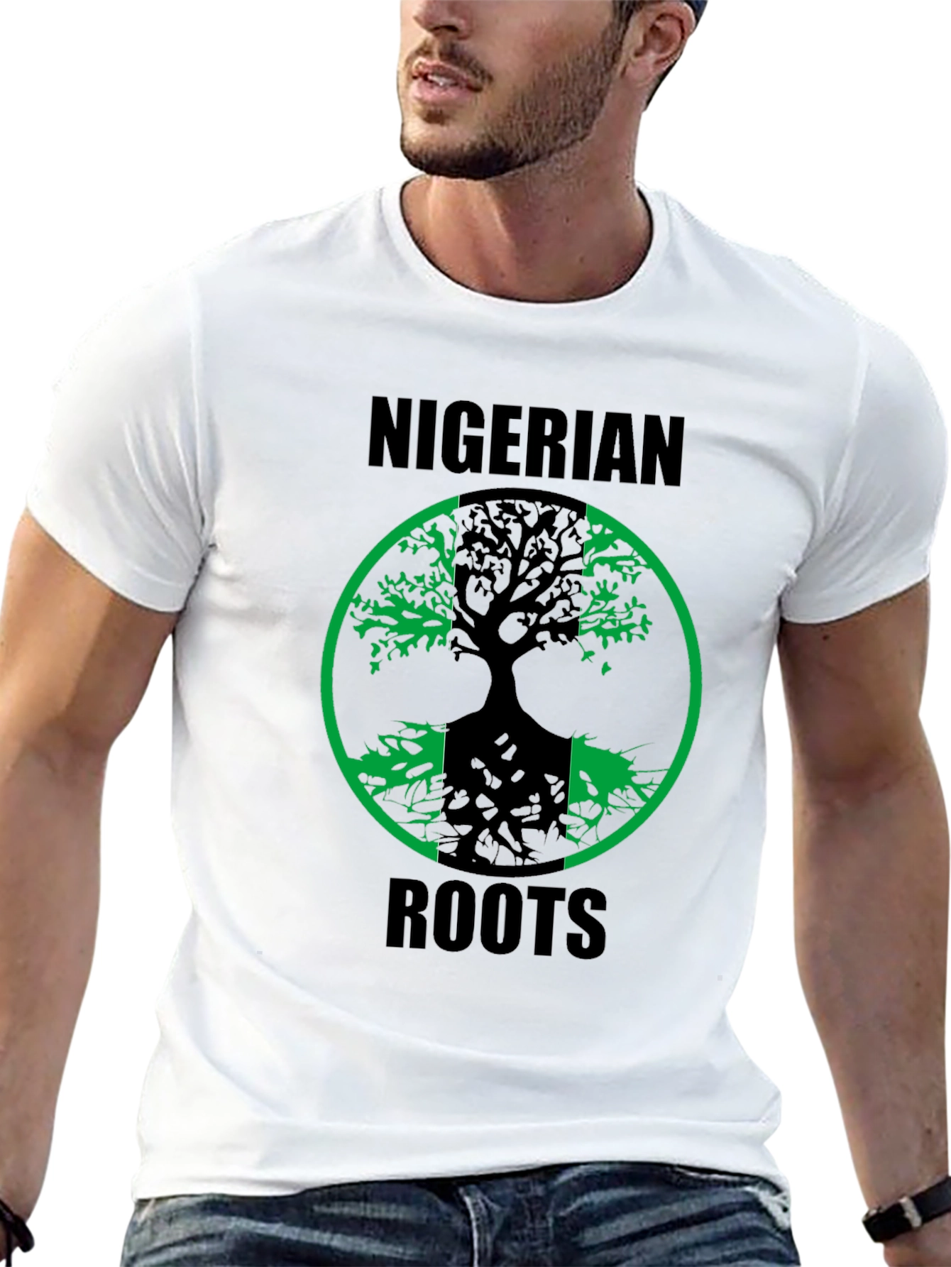 Nigerian Roots Graphic T-Shirt