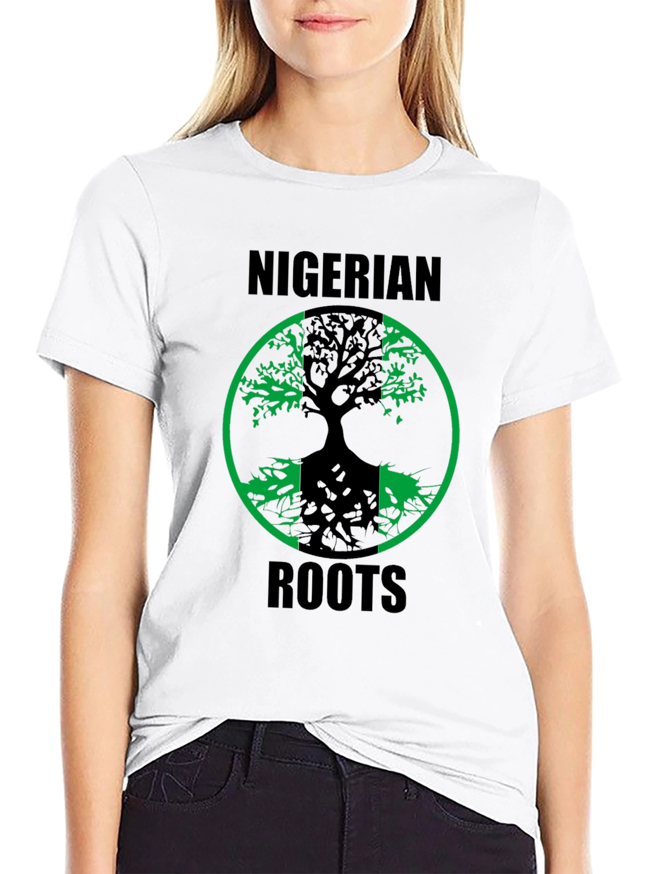 Nigerian Roots Graphic T-Shirt