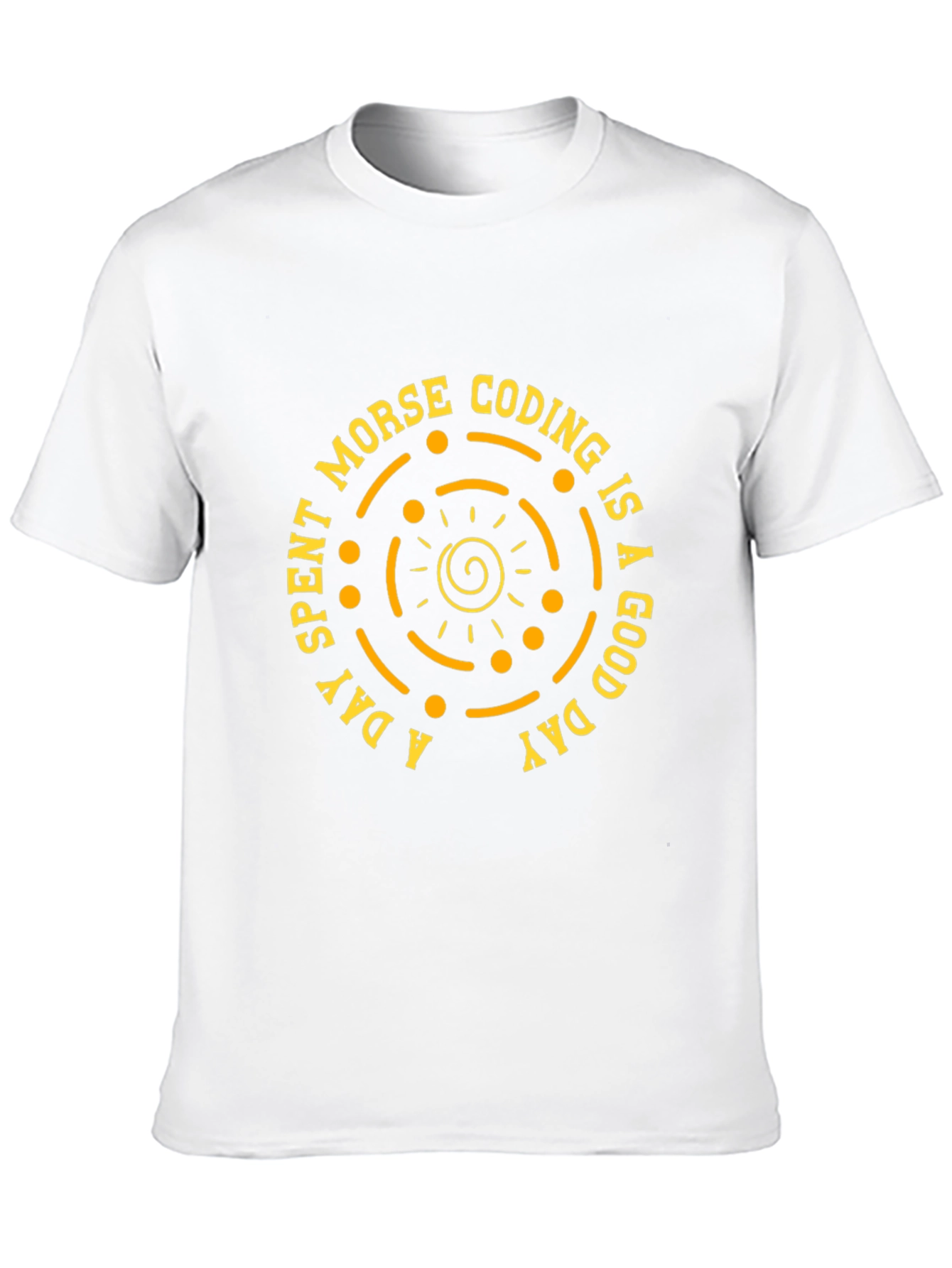 Morse Coding Good Day Graphic Tee