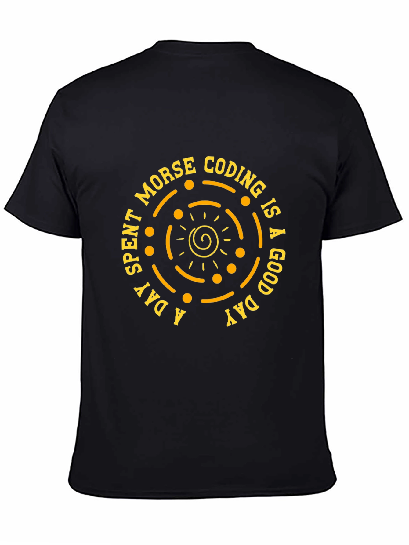 Morse Coding Good Day Graphic Tee