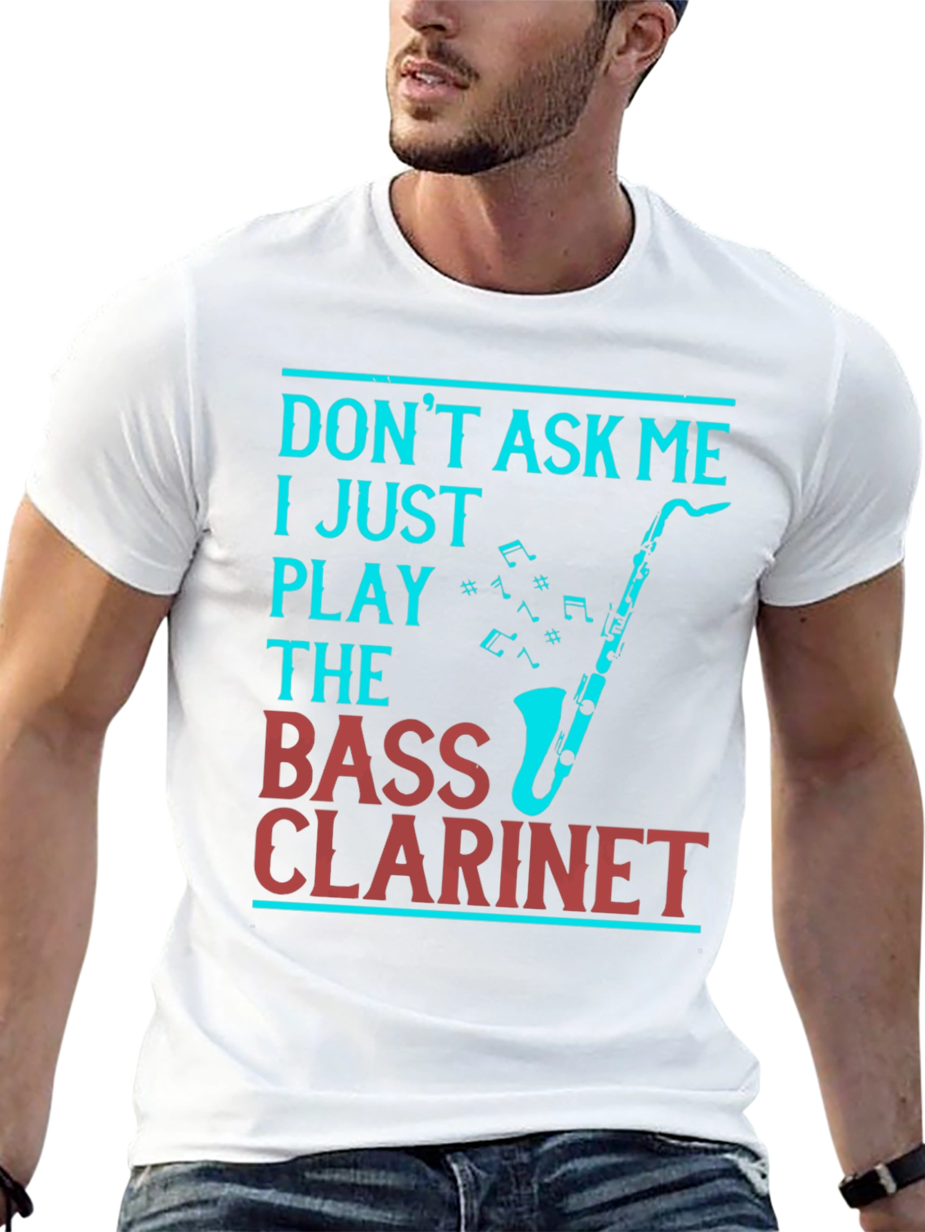Bass Clarinet Player T-Shirt - Music Lover Tee