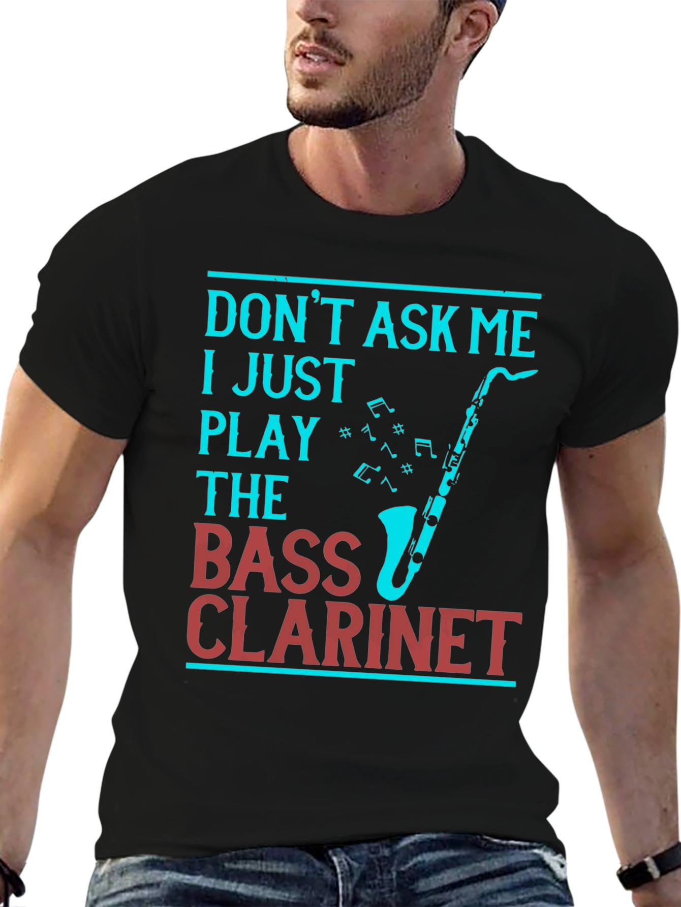 Bass Clarinet Player T-Shirt - Music Lover Tee