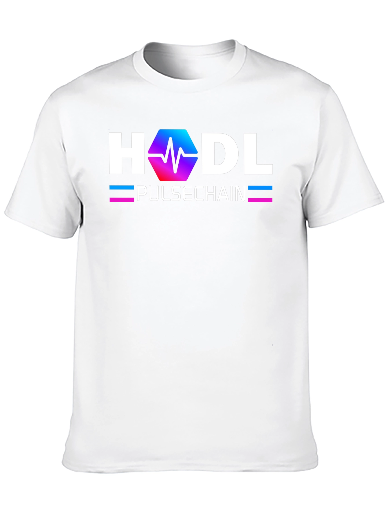 Pulsechain HODL Black T-Shirt Cryptocurrency
