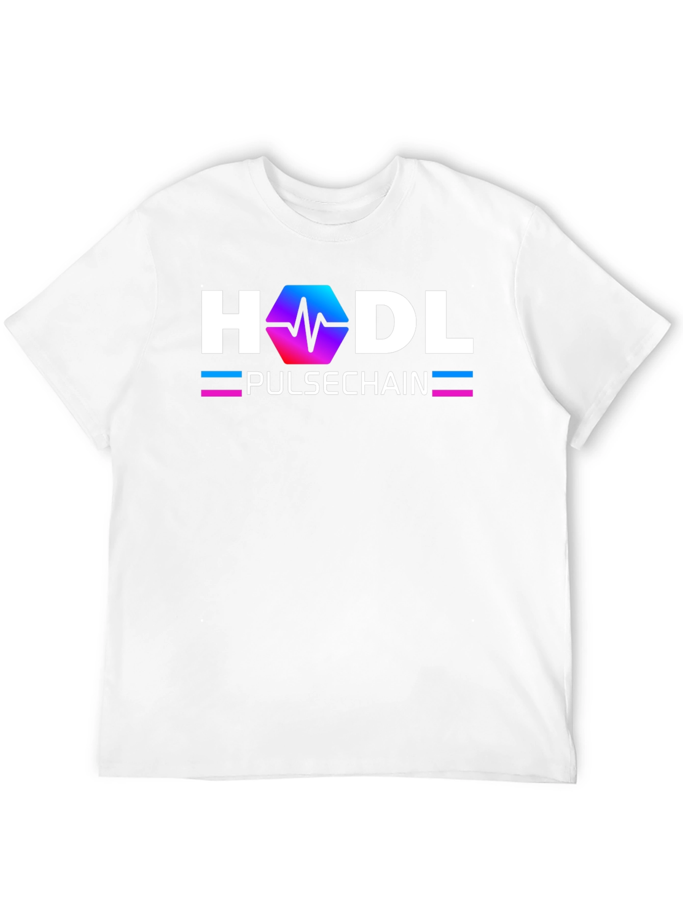 Pulsechain HODL Black T-Shirt Cryptocurrency