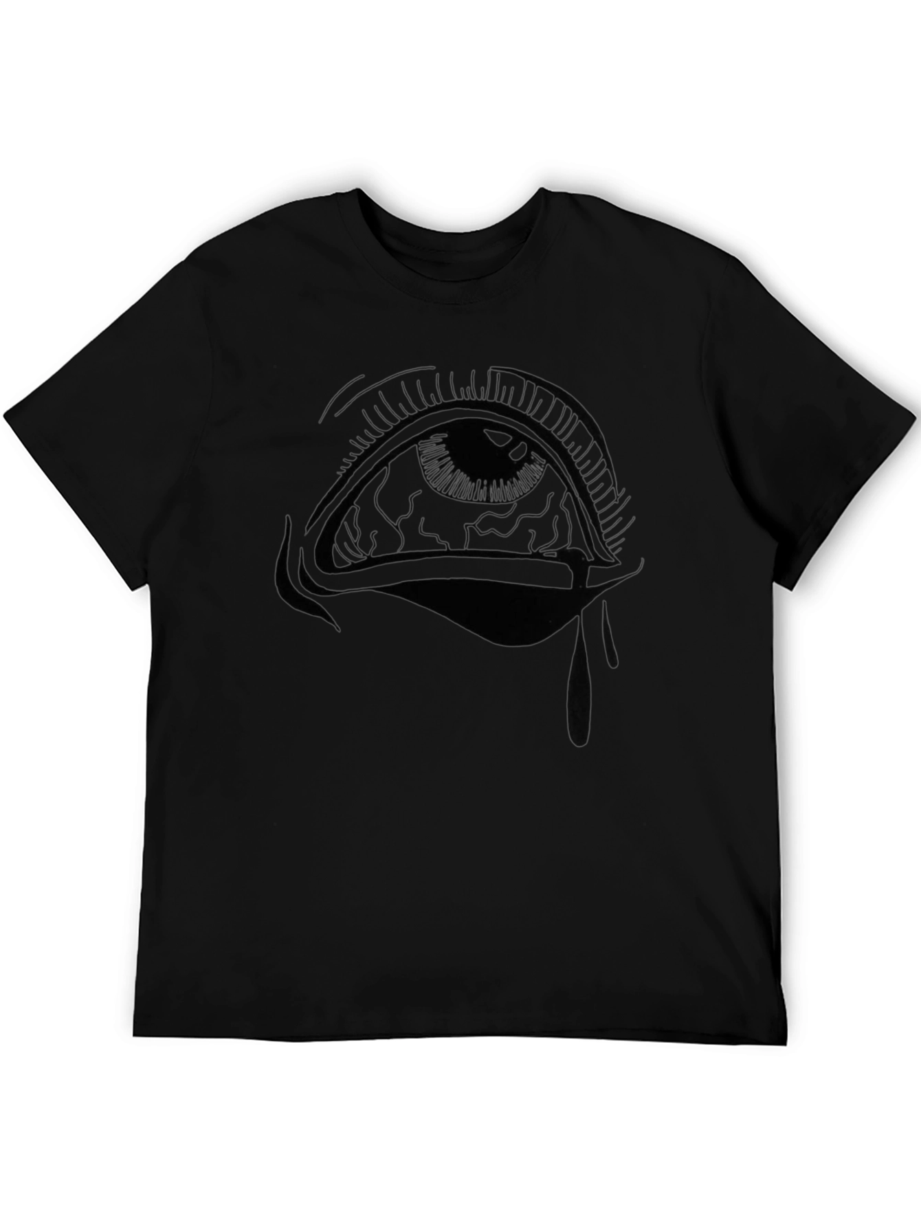 Tearful Eye Graphic Tee - All Seeing Eye Shirt