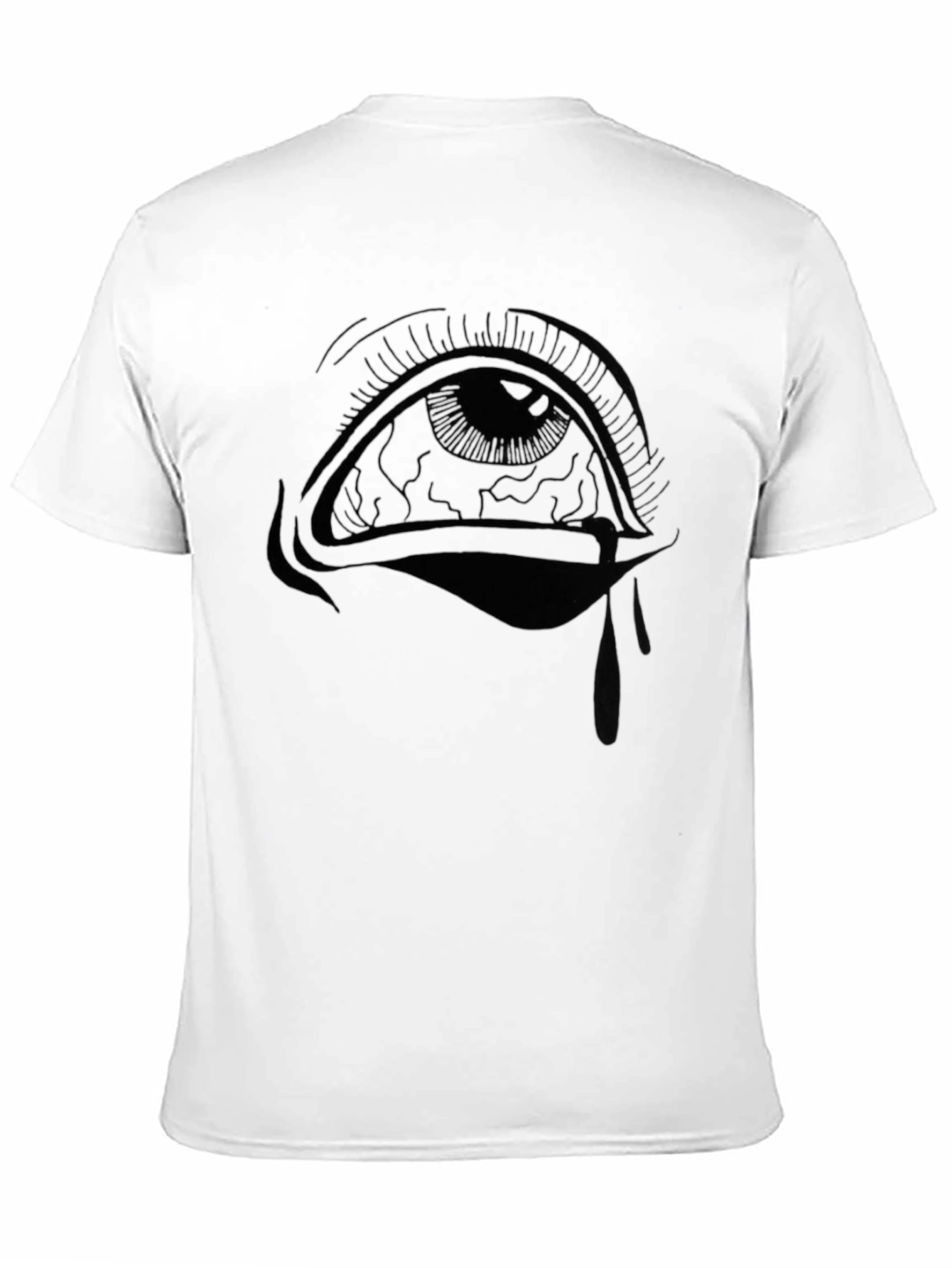 Tearful Eye Graphic Tee - All Seeing Eye Shirt