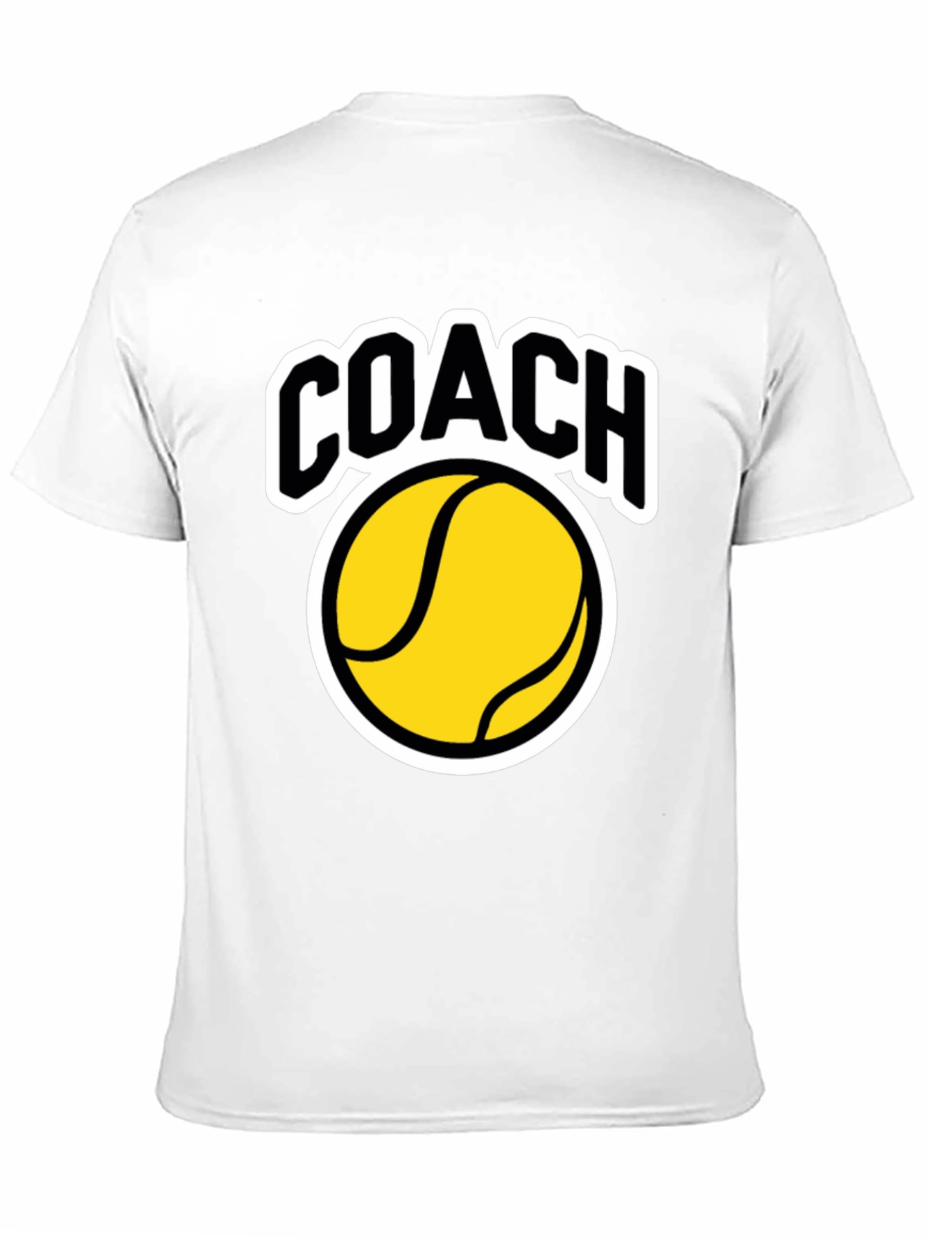 Coach Tennis Ball Graphic T-Shirt - Black