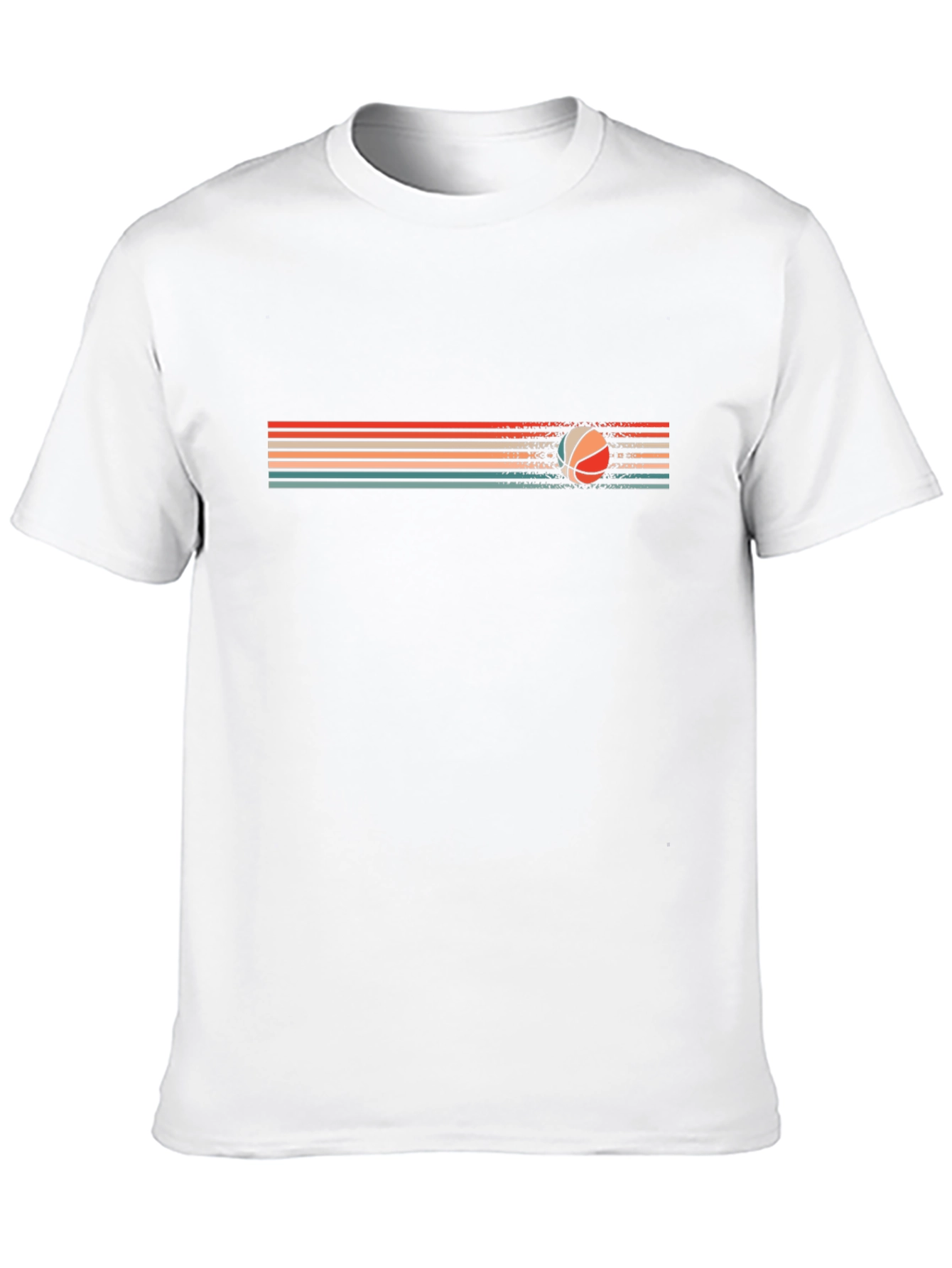 Retro Basketball Graphic T-Shirt