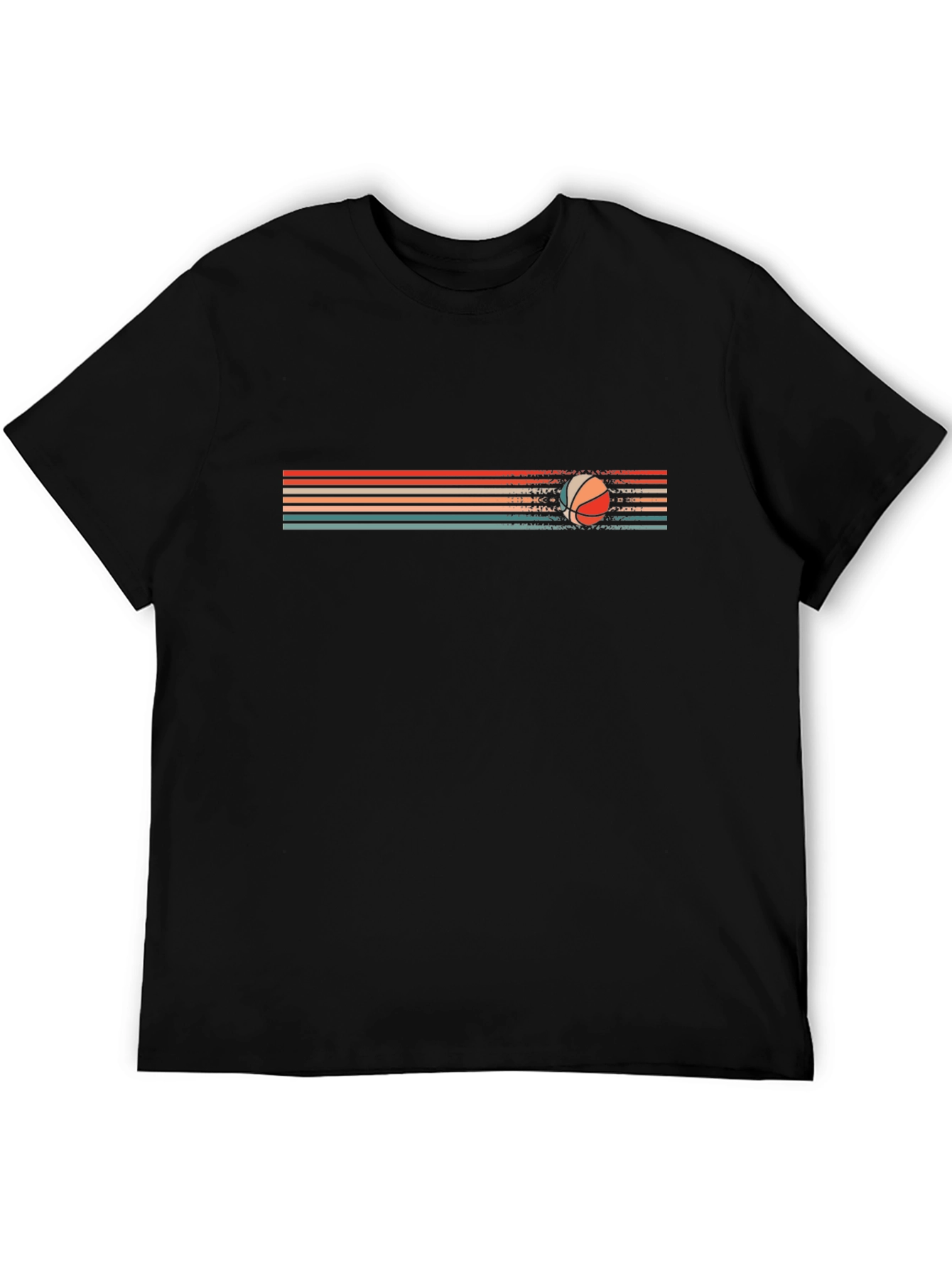 Retro Basketball Graphic T-Shirt