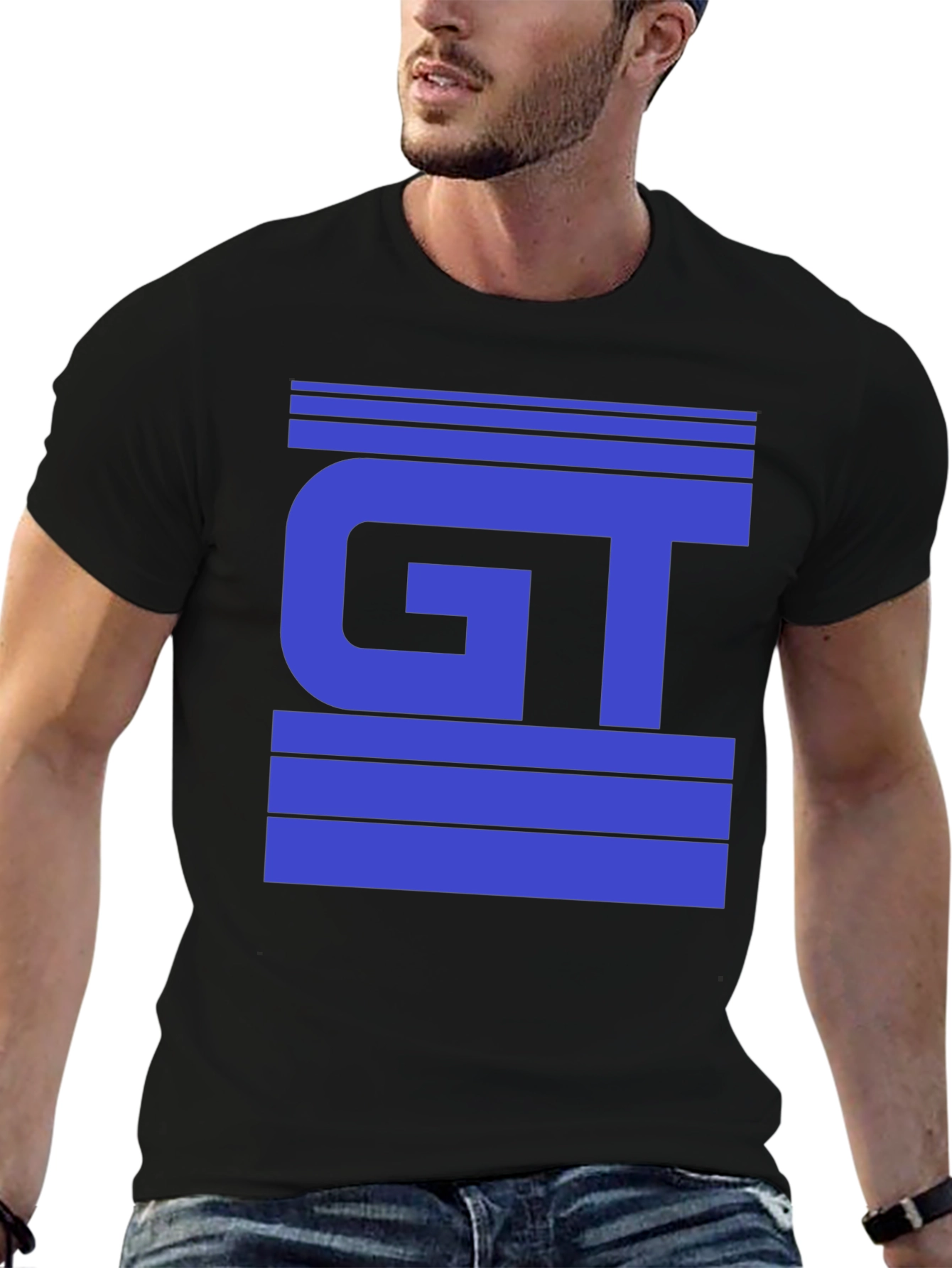 GT Graphic Tee - Retro Motorsport Style