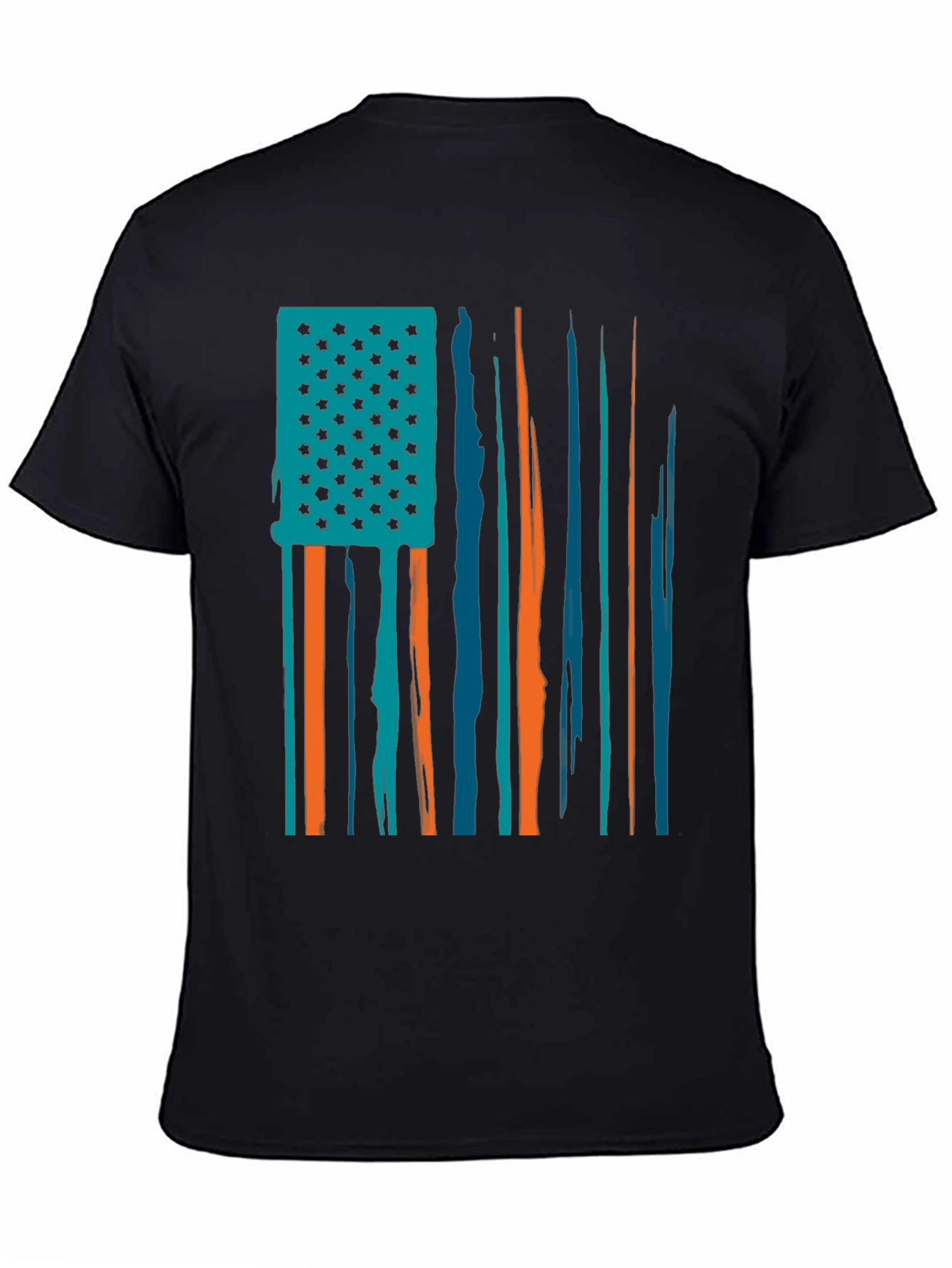 USA Flag Graphic Tee