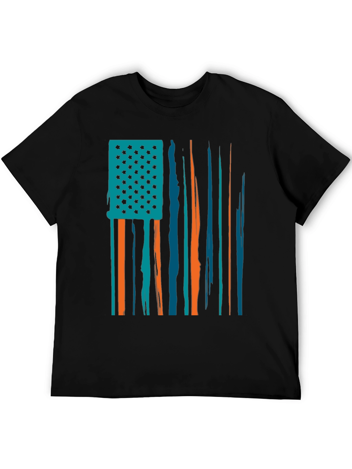 USA Flag Graphic Tee