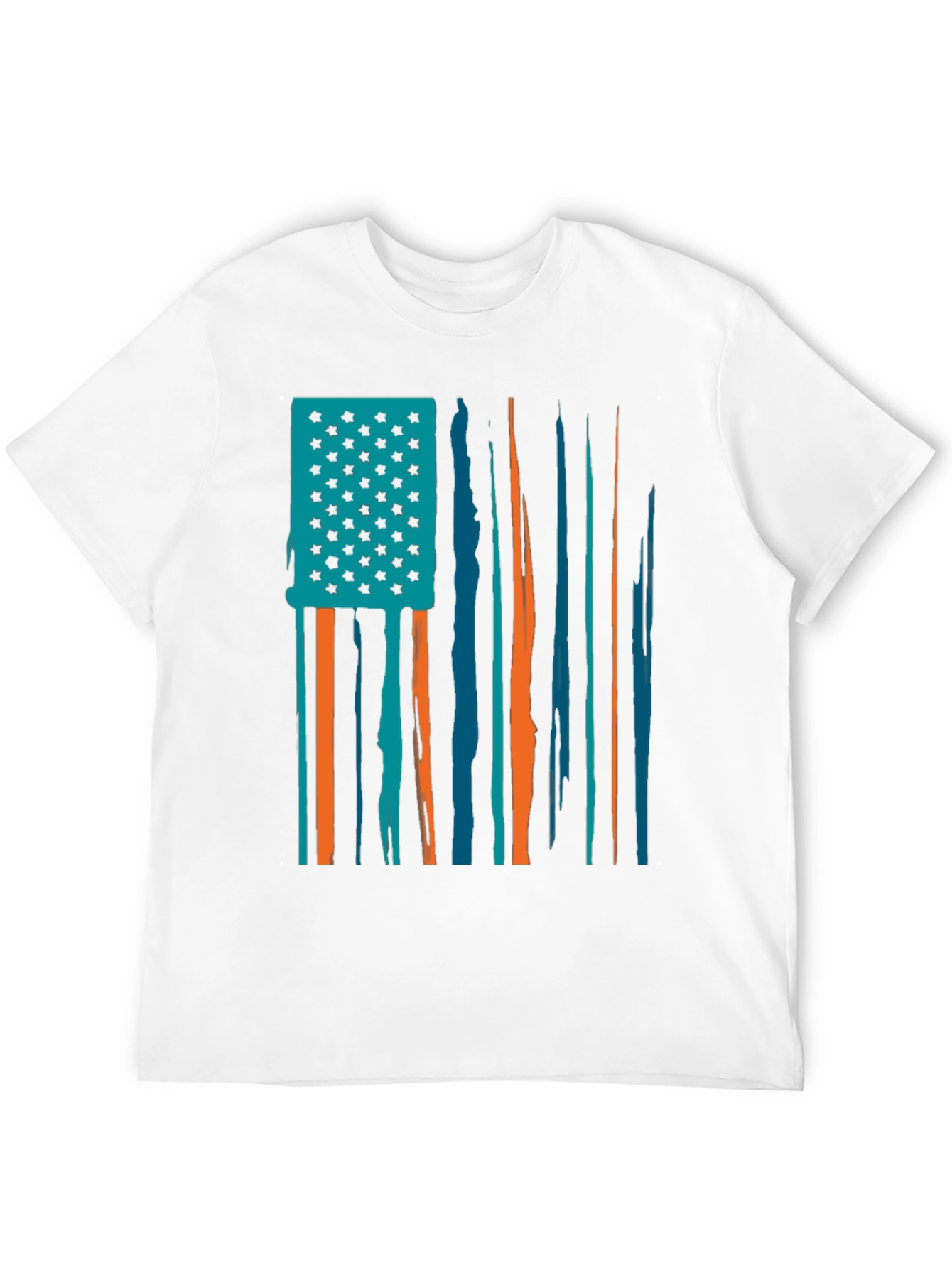 USA Flag Graphic Tee