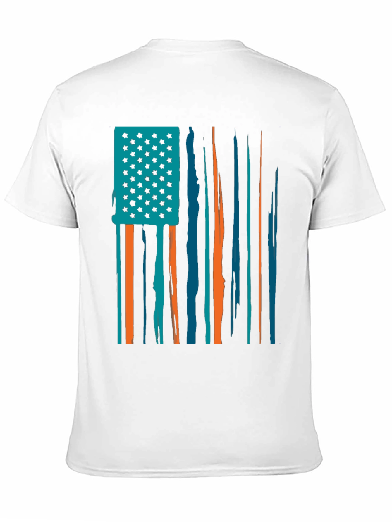 USA Flag Graphic Tee