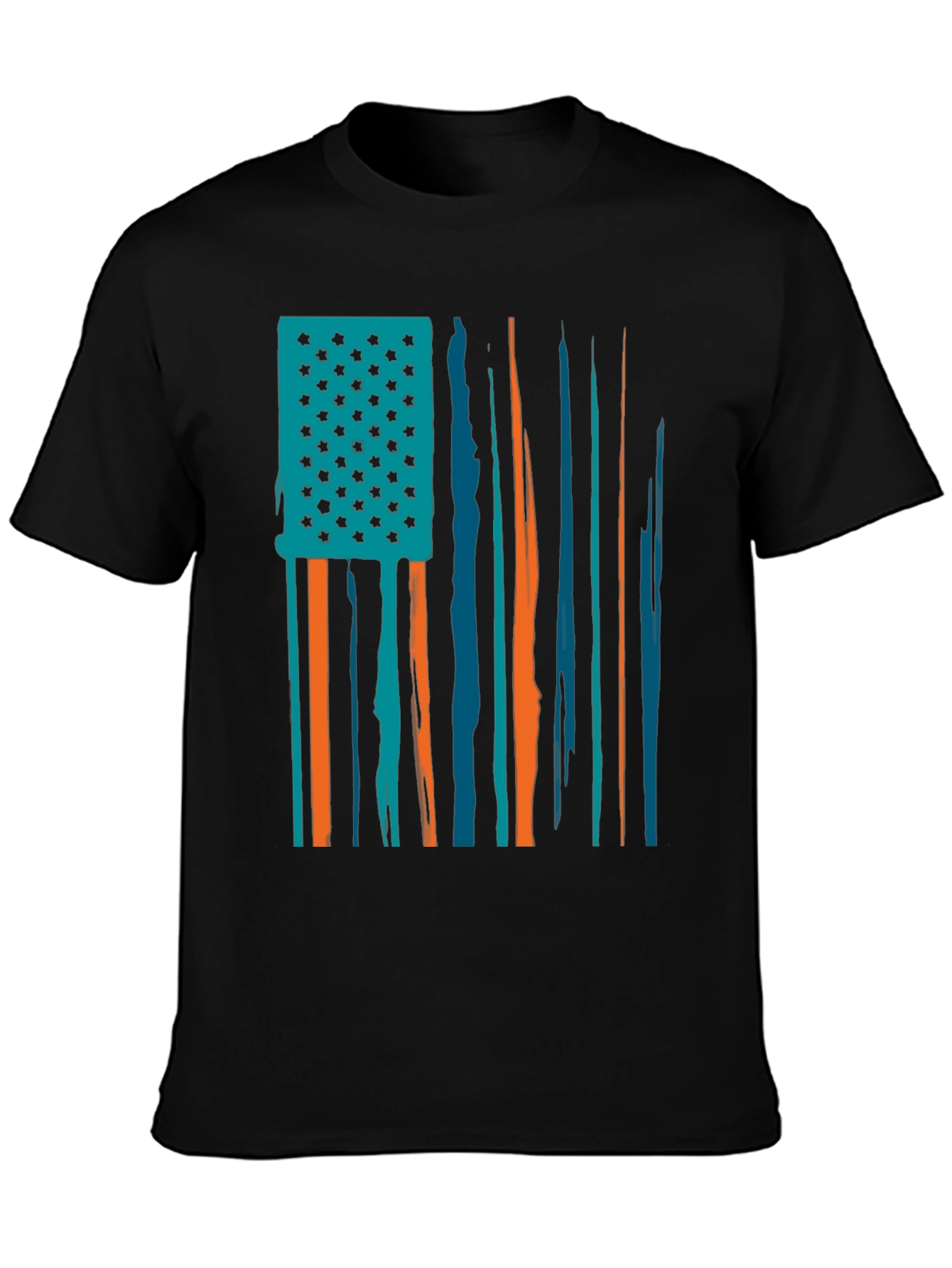 USA Flag Graphic Tee