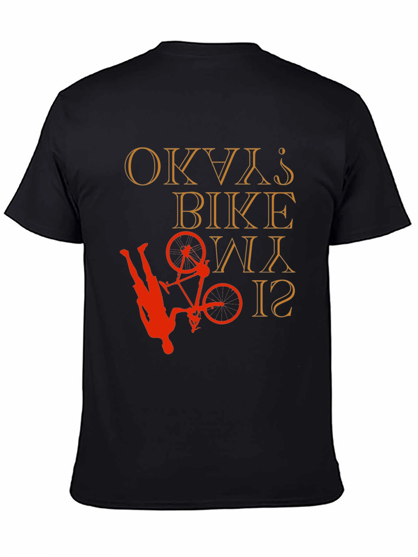 OKAYs Bike Ride T-Shirt - Trendy Graphic Tee