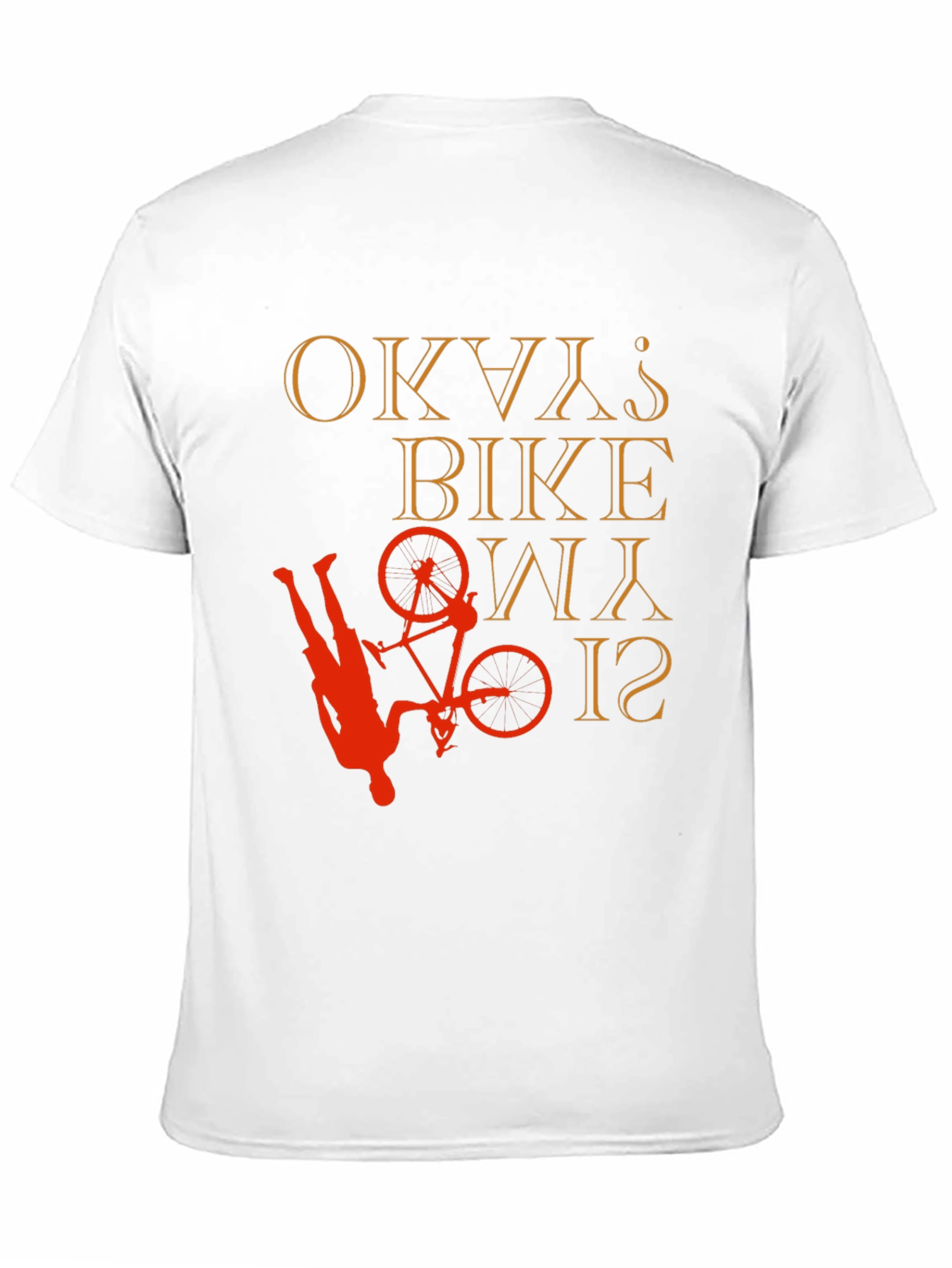 OKAYs Bike Ride T-Shirt - Trendy Graphic Tee