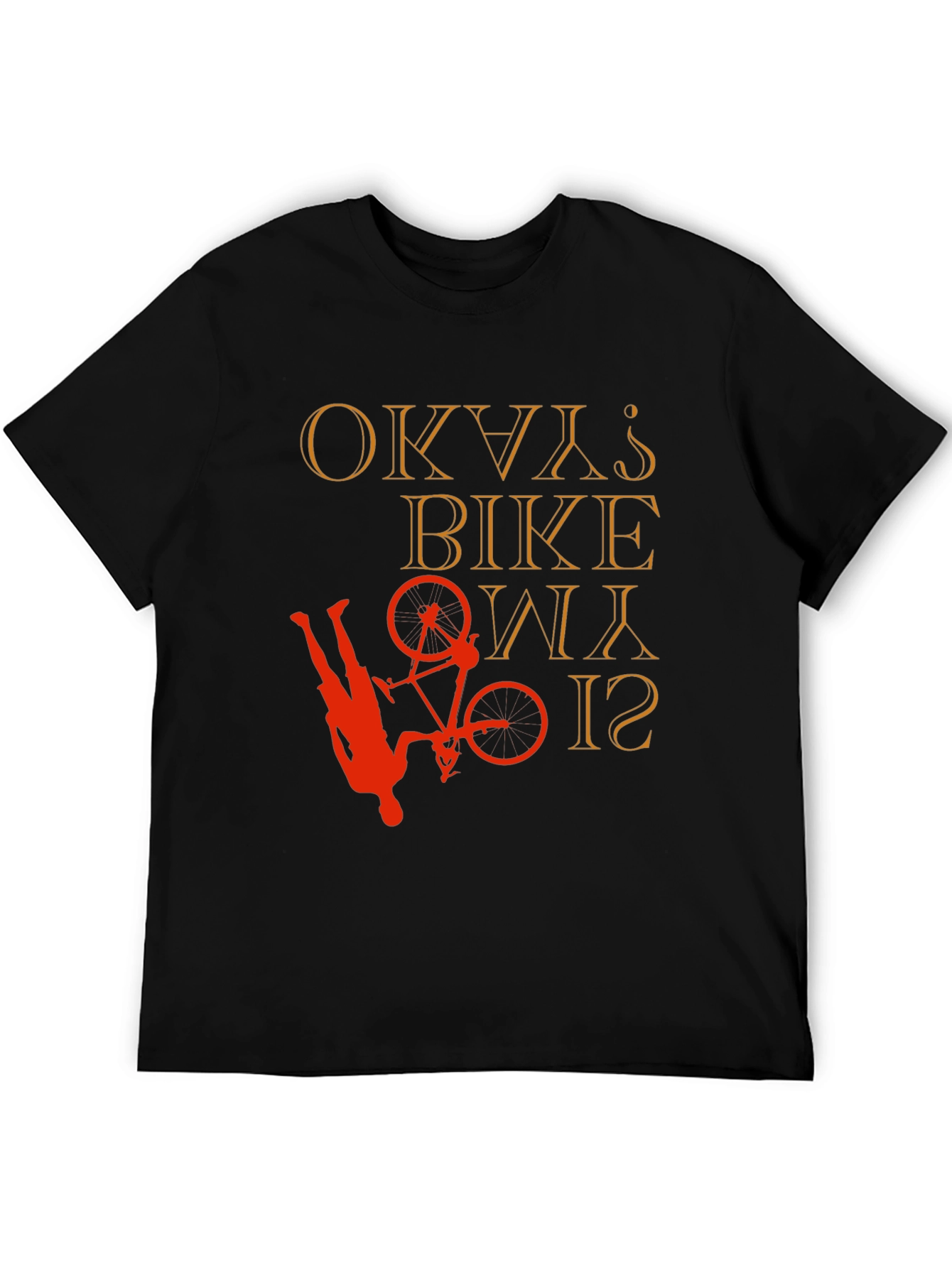 OKAYs Bike Ride T-Shirt - Trendy Graphic Tee