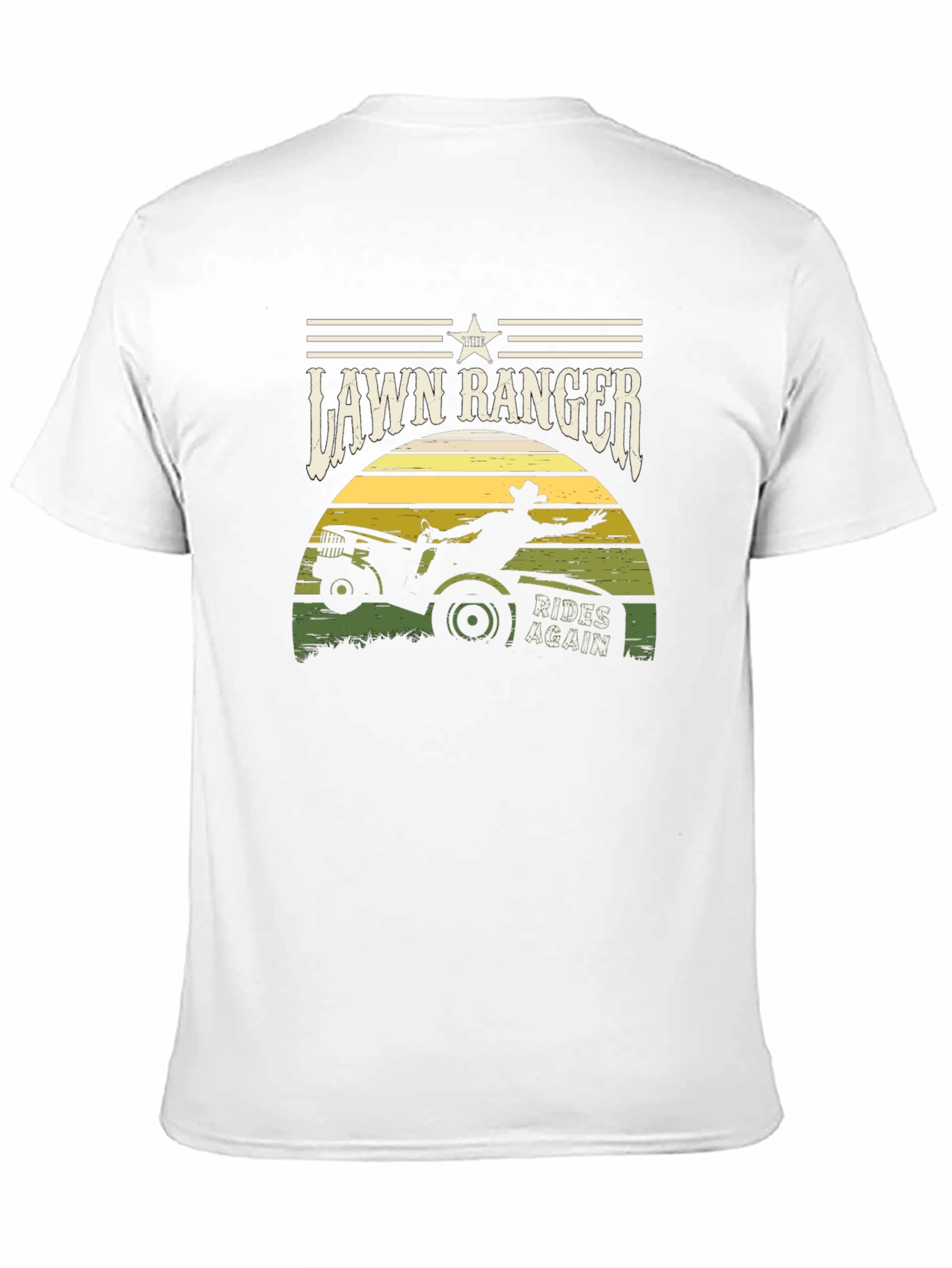 Lawn Ranger Rides Again T-Shirt