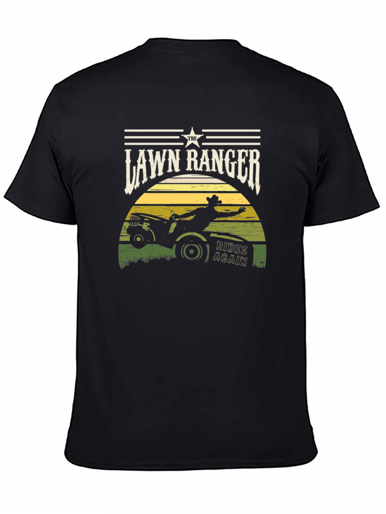 Lawn Ranger Rides Again T-Shirt
