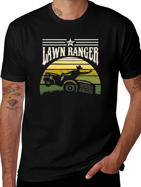 Lawn Ranger Rides Again T-Shirt