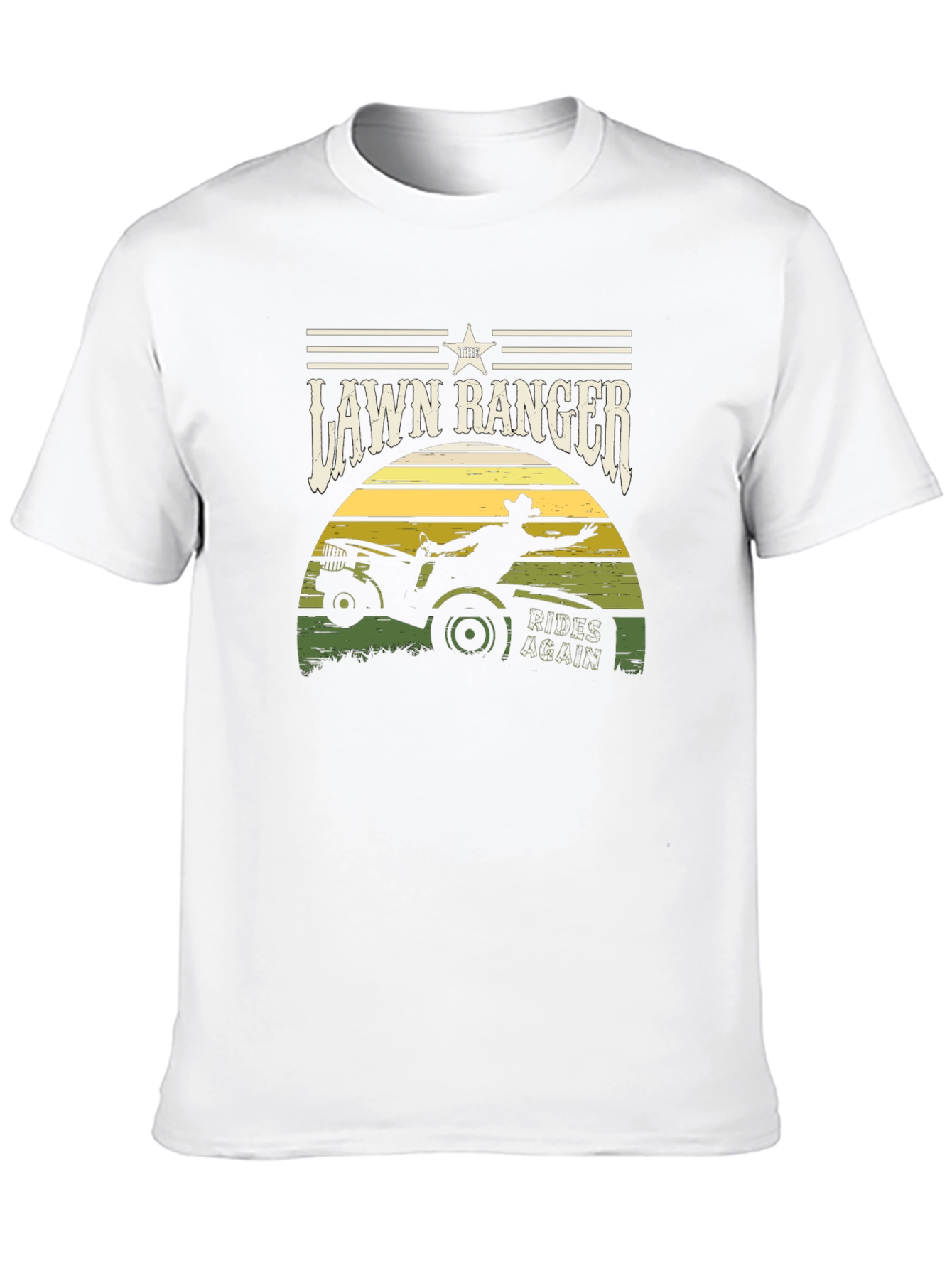 Lawn Ranger Rides Again T-Shirt