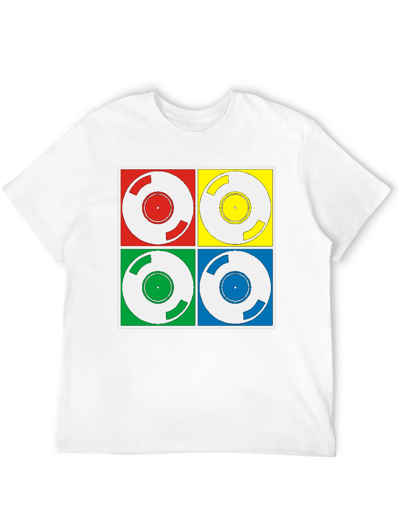Retro Vinyl Record Graphic Tee