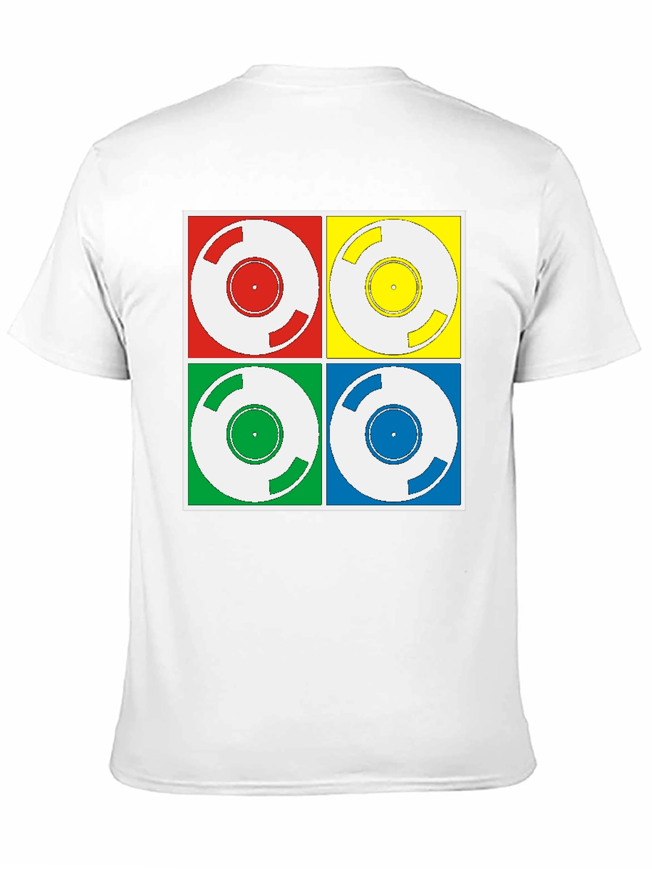 Retro Vinyl Record Graphic Tee