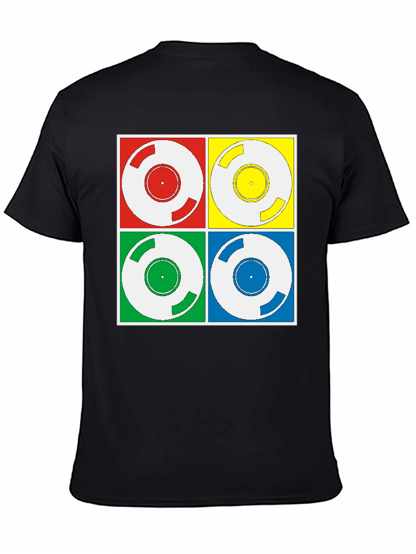 Retro Vinyl Record Graphic Tee