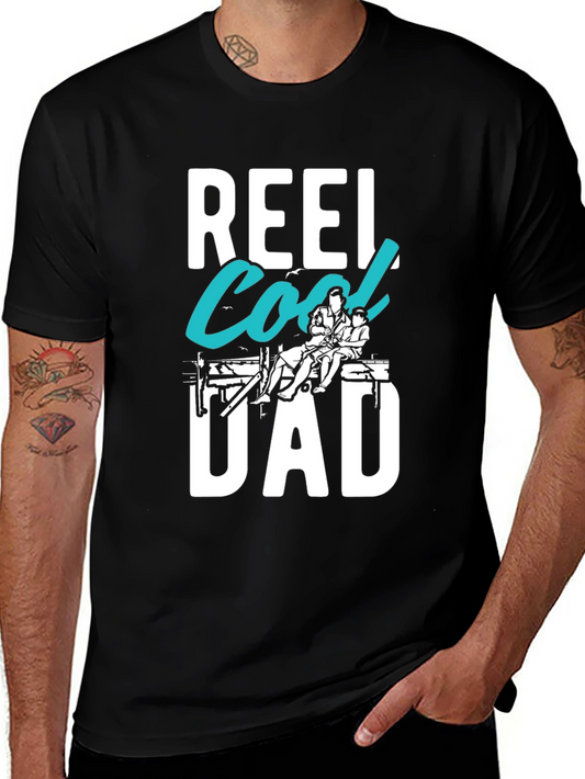 Reel Cool Dad T-Shirt - Fishing Fathers Day Tee