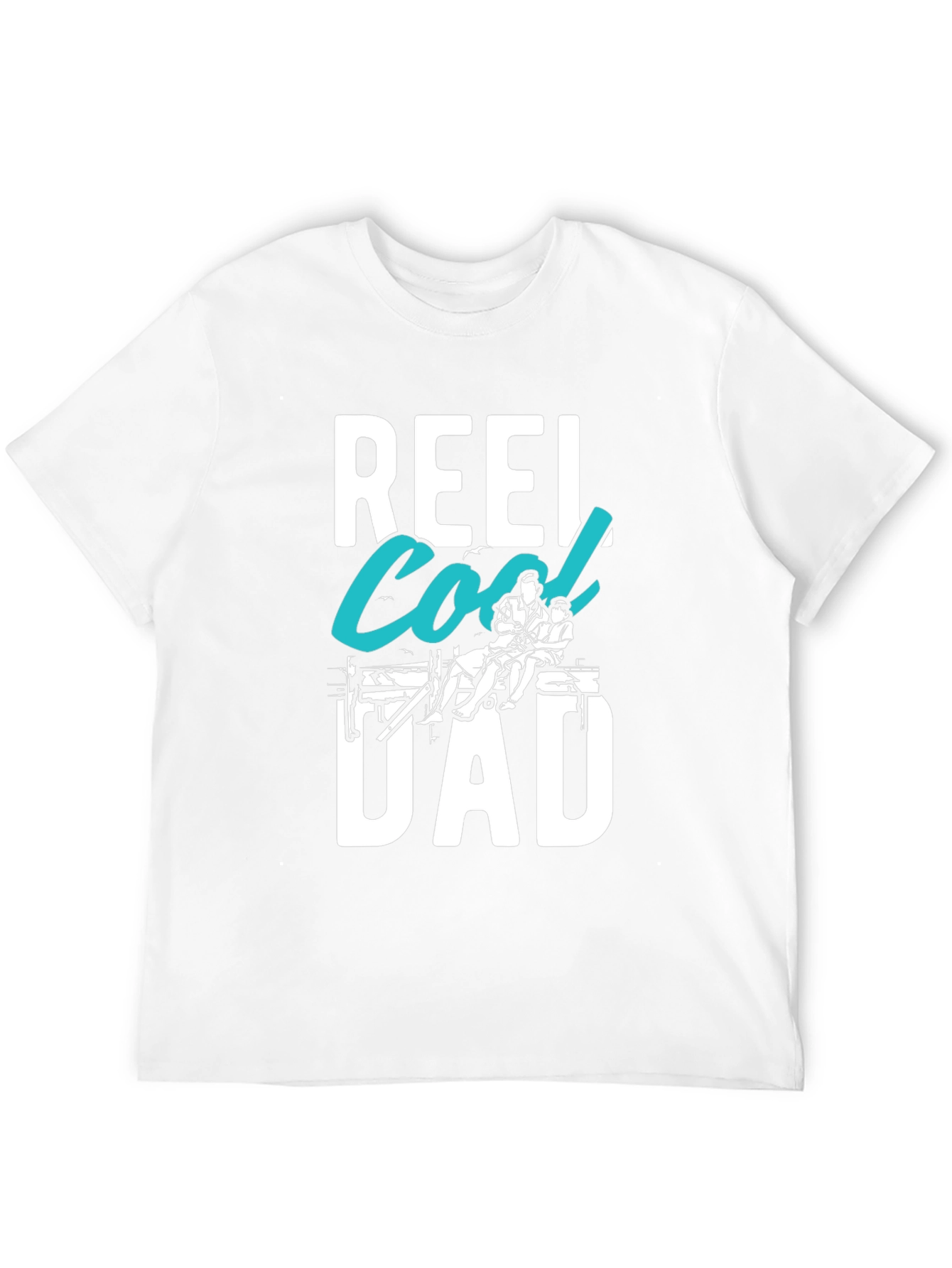 Reel Cool Dad T-Shirt - Fishing Fathers Day Tee