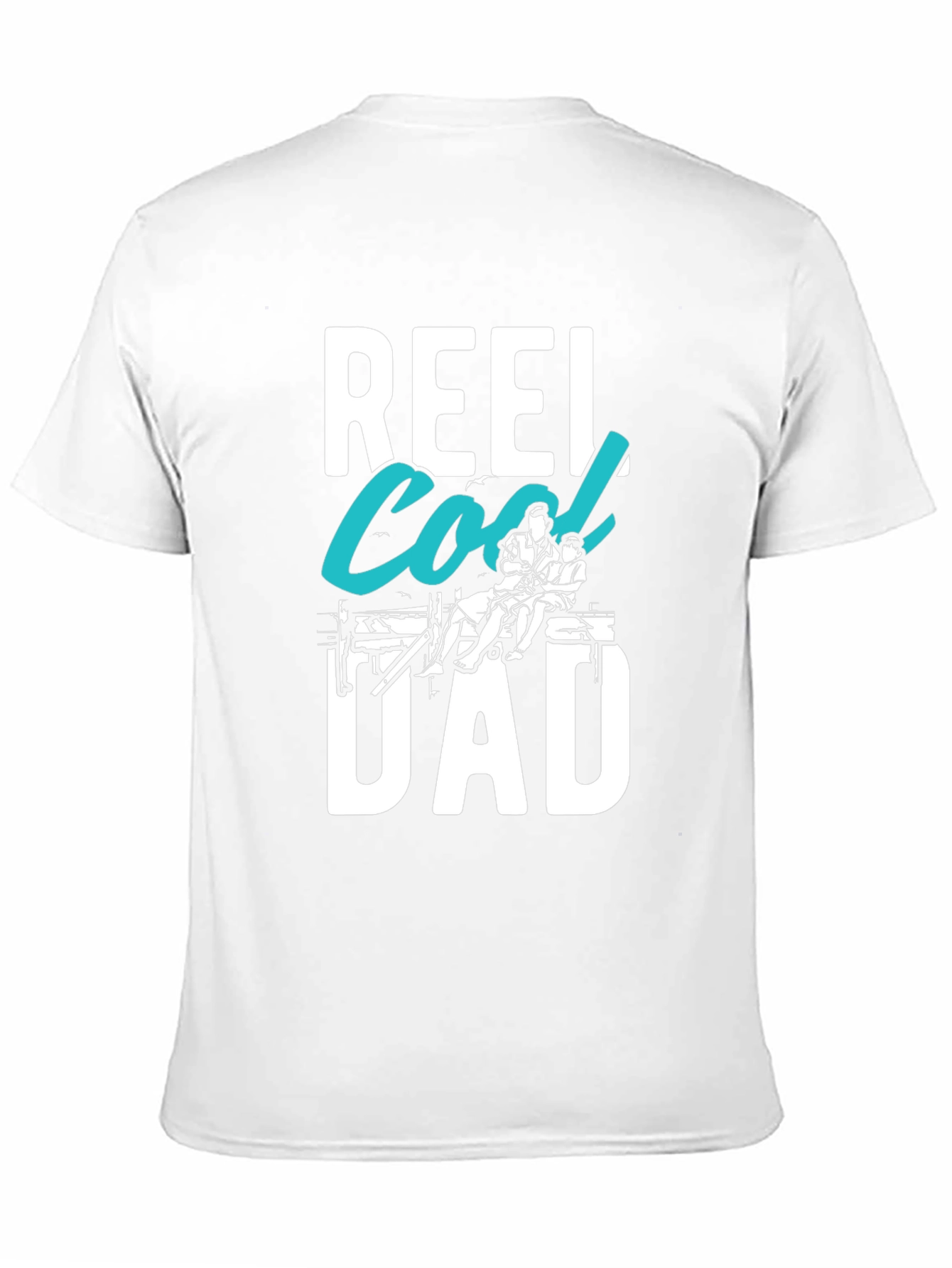 Reel Cool Dad T-Shirt - Fishing Fathers Day Tee