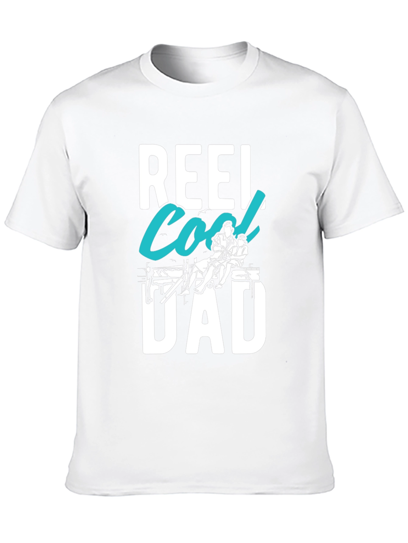 Reel Cool Dad T-Shirt - Fishing Fathers Day Tee