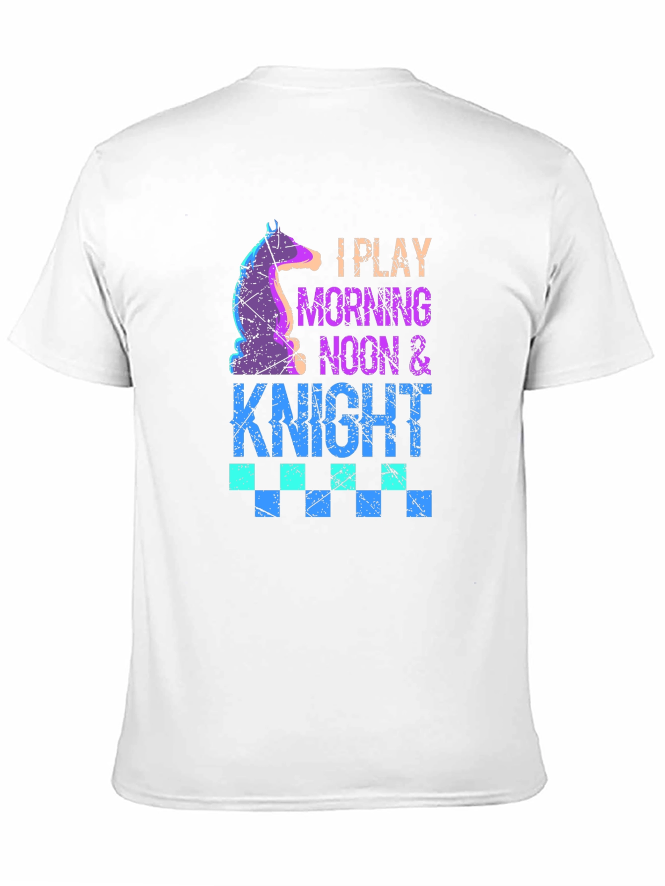 I Play Morning Noon & Knight Chess T-Shirt